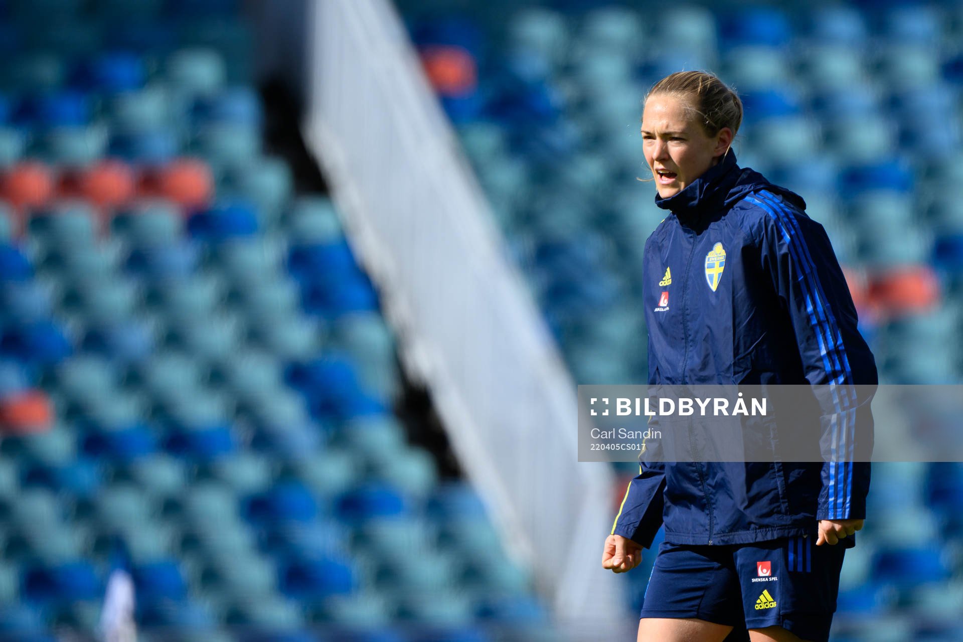 Magdalena Eriksson of the Swedish women's national football