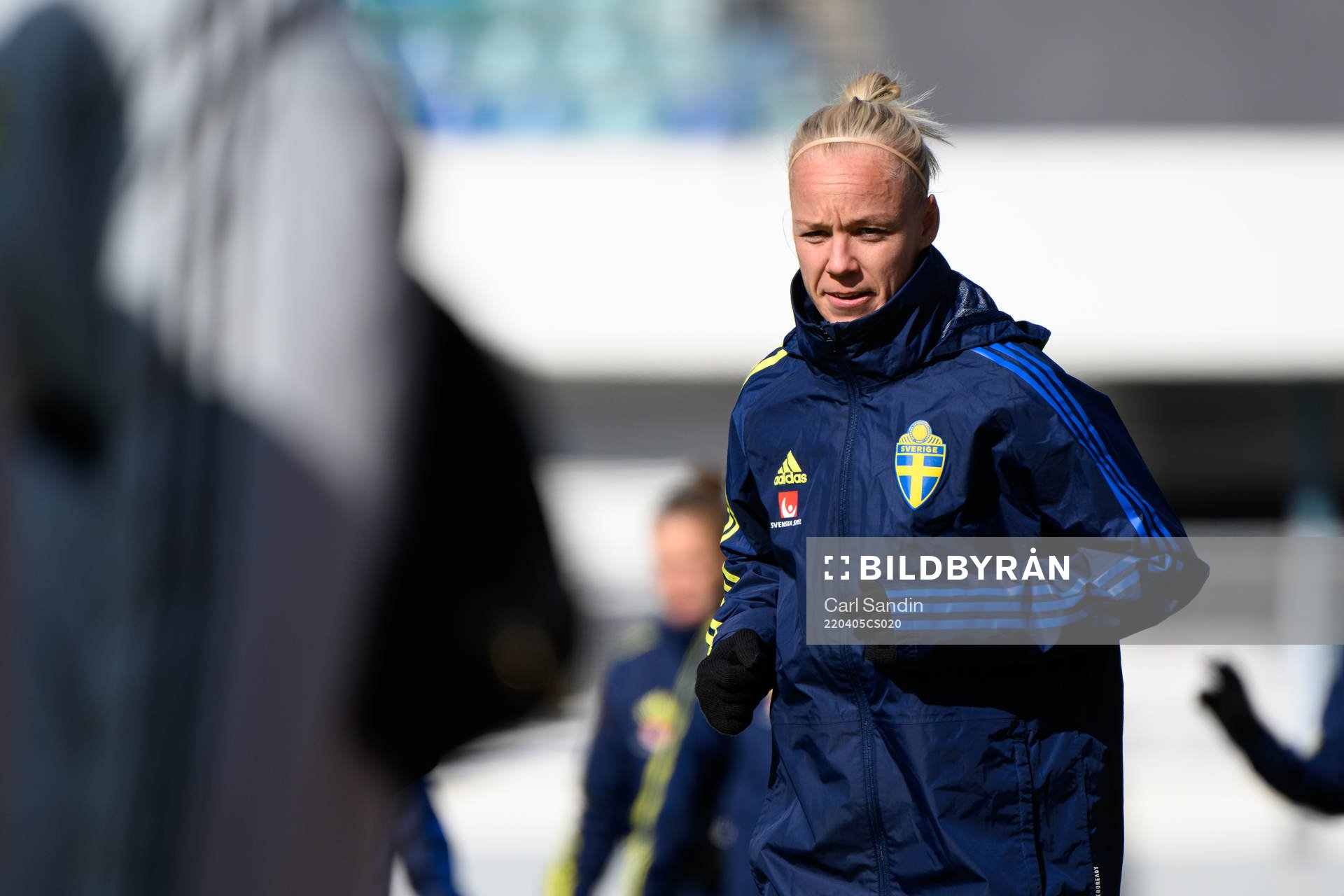 Caroline Seger of the Swedish women's national football team