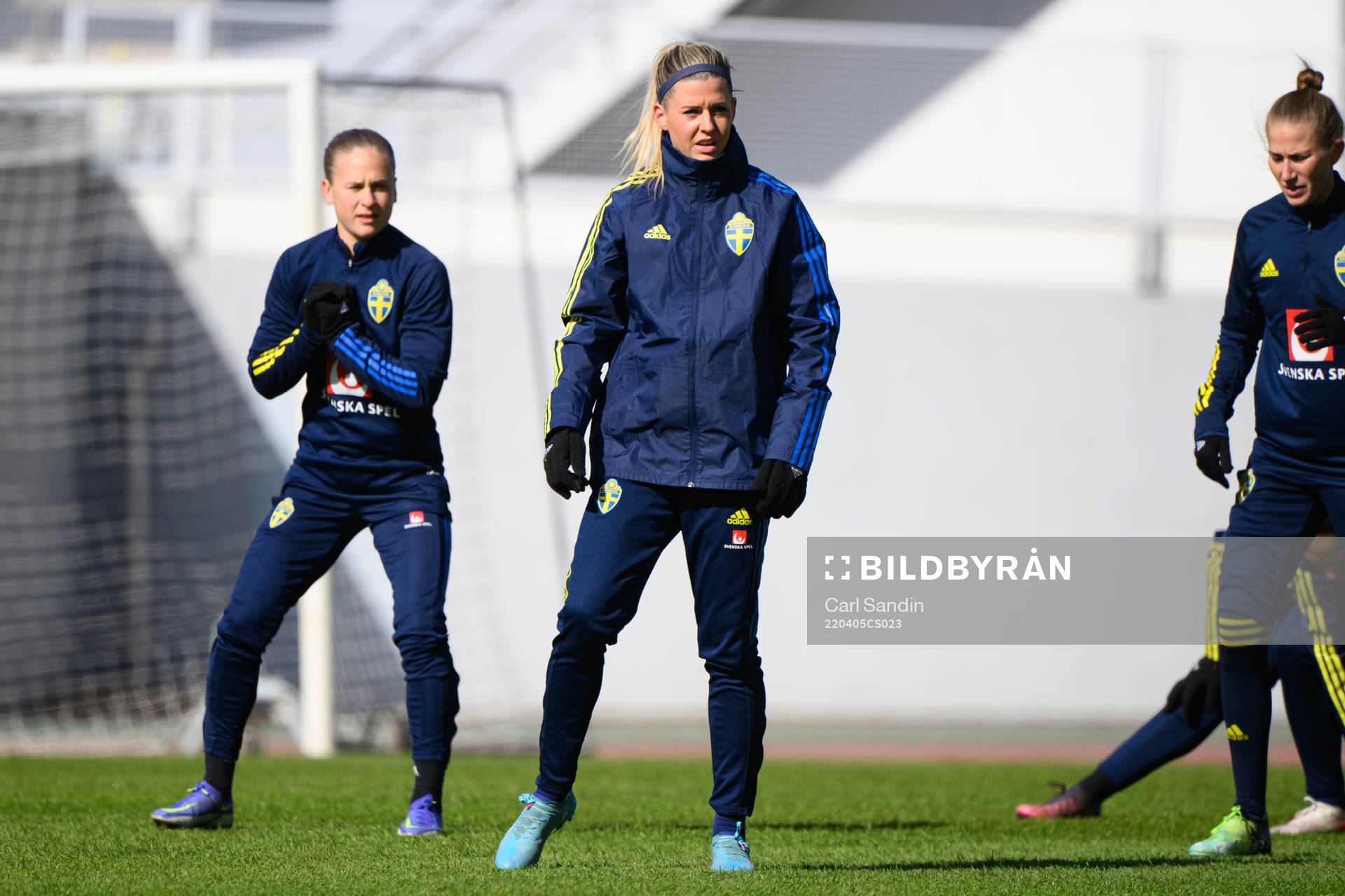Olivia Schough of the Swedish women's national football team