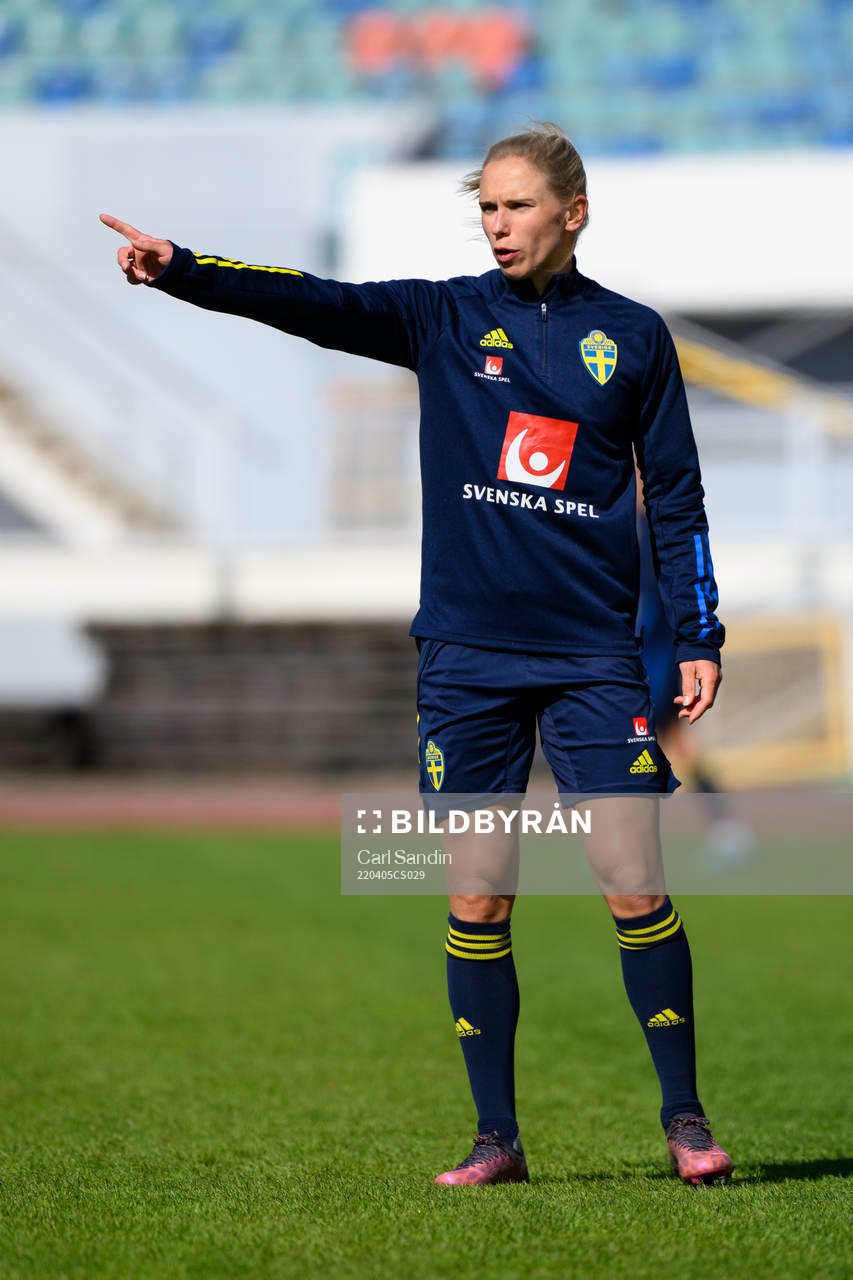Jonna Andersson of the Swedish women's national football