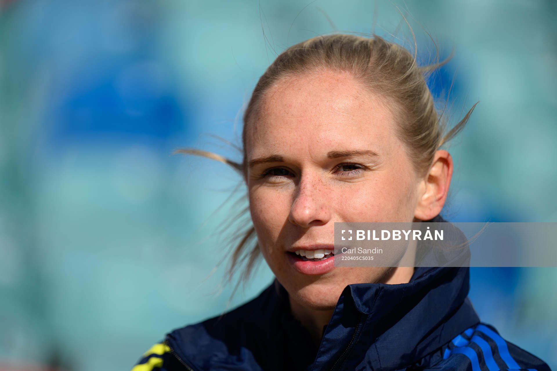 Jonna Andersson of the Swedish women's national football