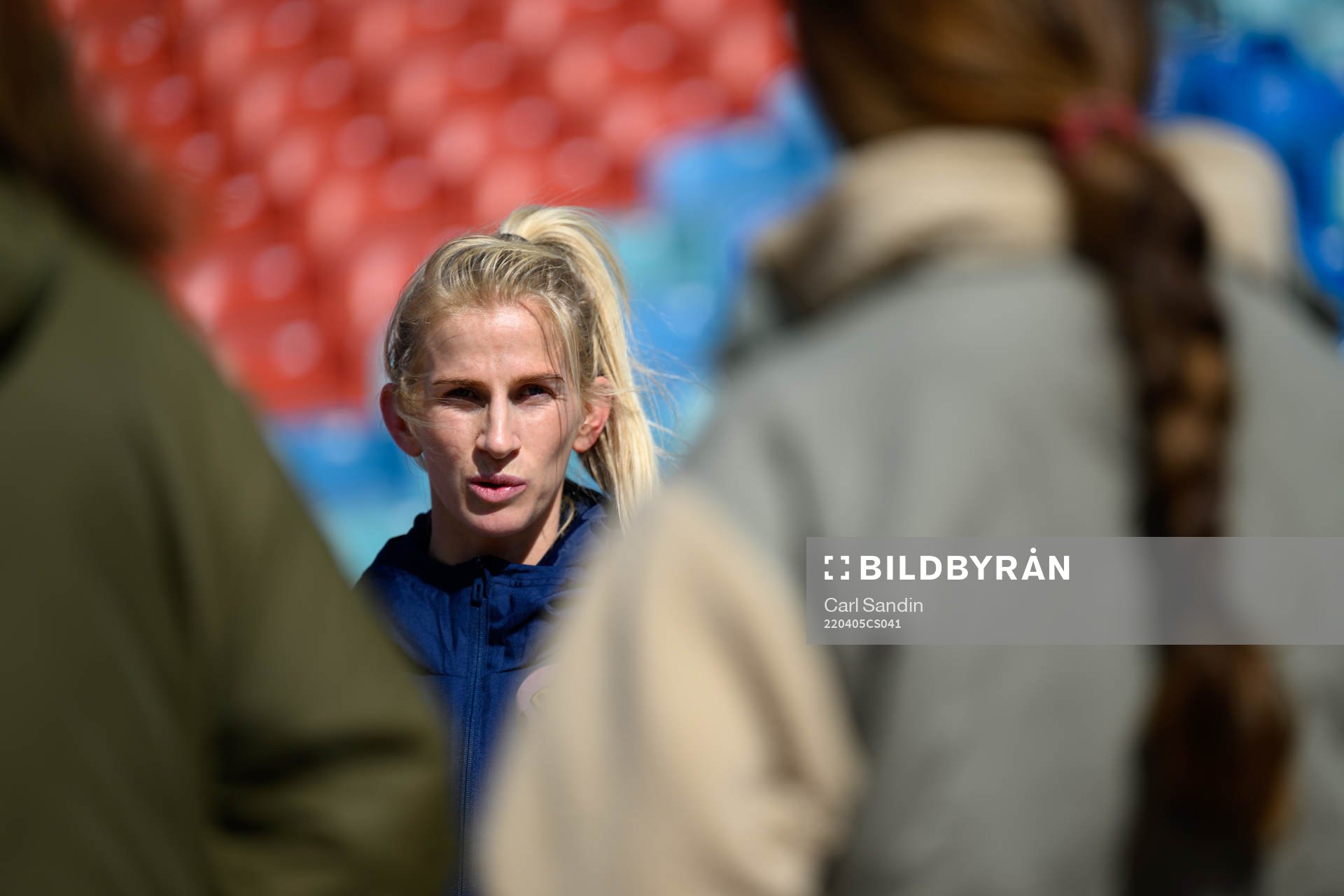 Sofia Jakobsson of the Swedish women's national football