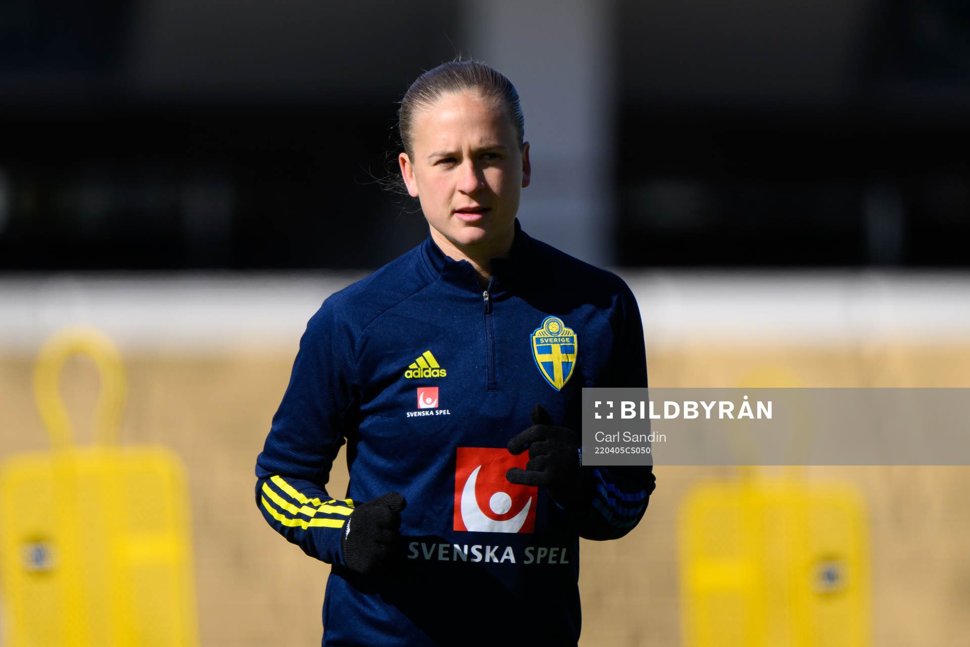 Filippa Curmark of the Swedish women's national football