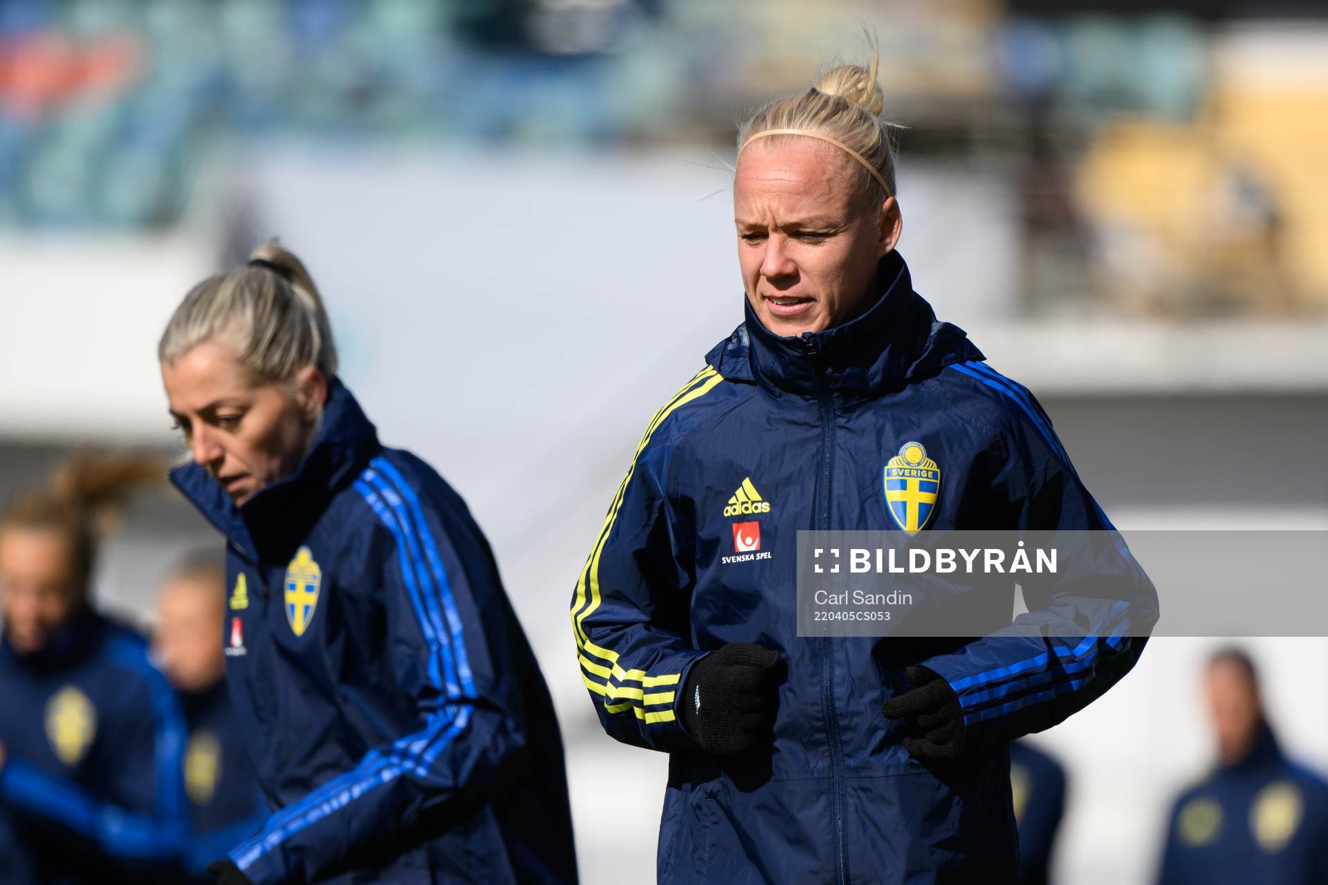 Caroline Seger of the Swedish women's national football team