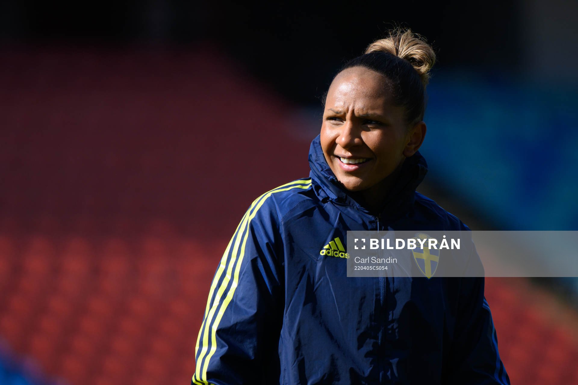 Madelen Janogy of the Swedish women's national football team