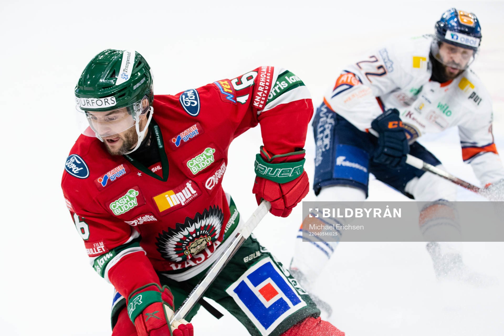 Frölundas Stefan Elliot och Växjös Tobias Rieder