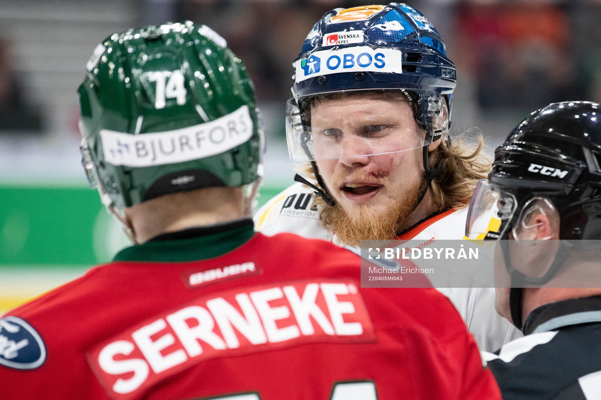 Växjös Ludvig Nilsson reagerar