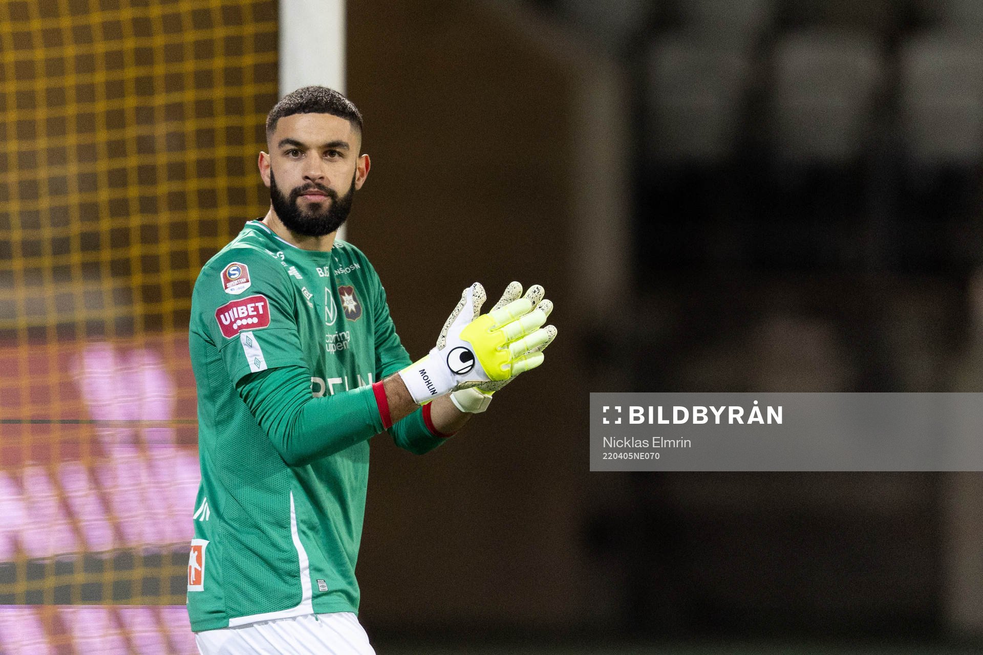 Örgrytes målvakt Sixten Mohlin
