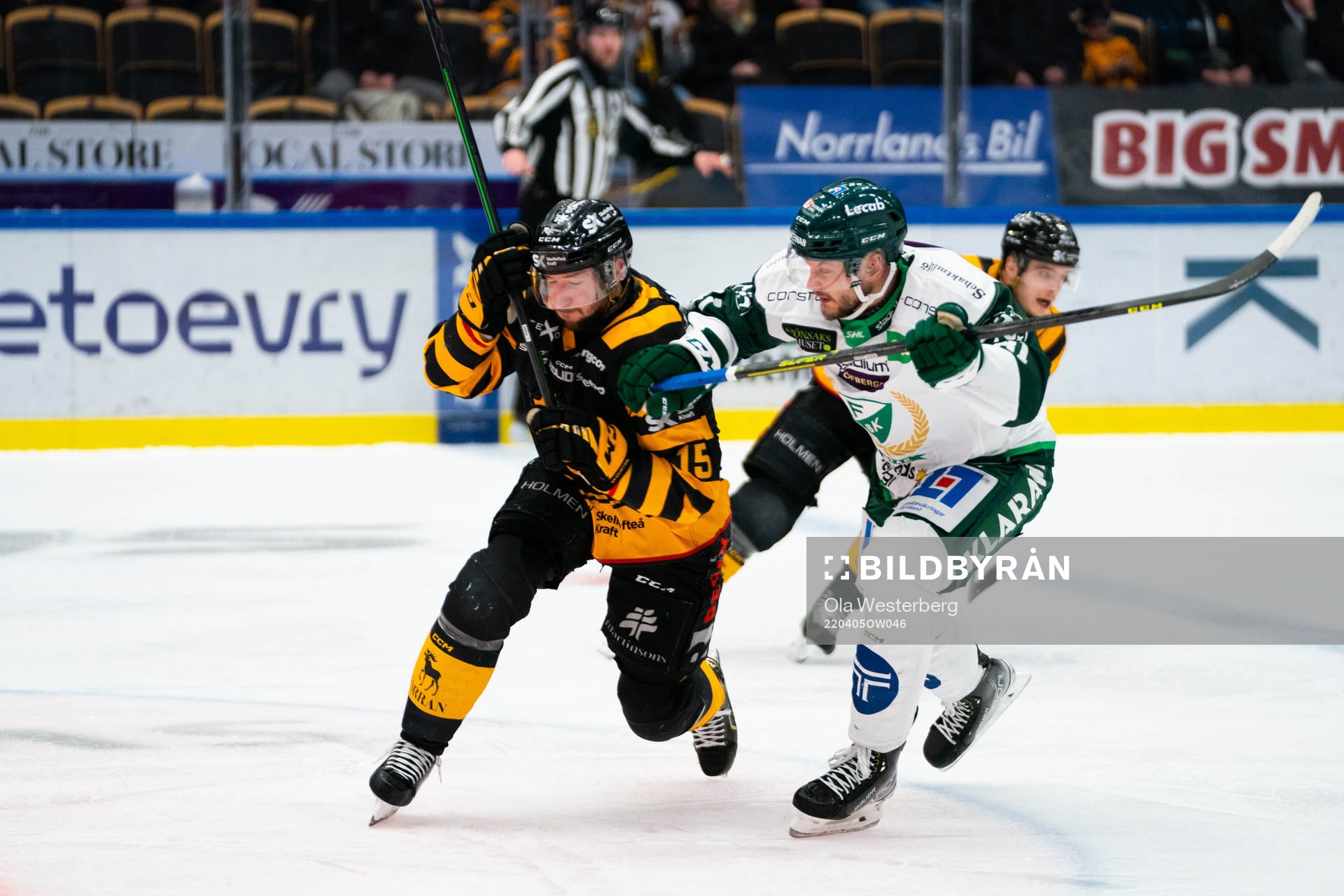 Skellefteås Melker Karlsson och Färjestads Theodor