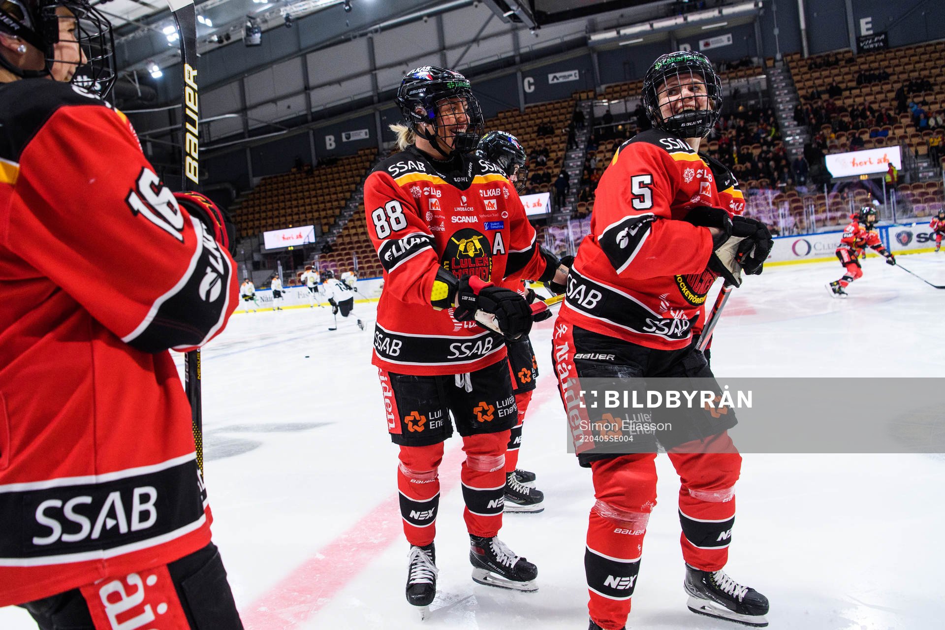 Luleås Ronja Savolainen, Johanna Fällman
