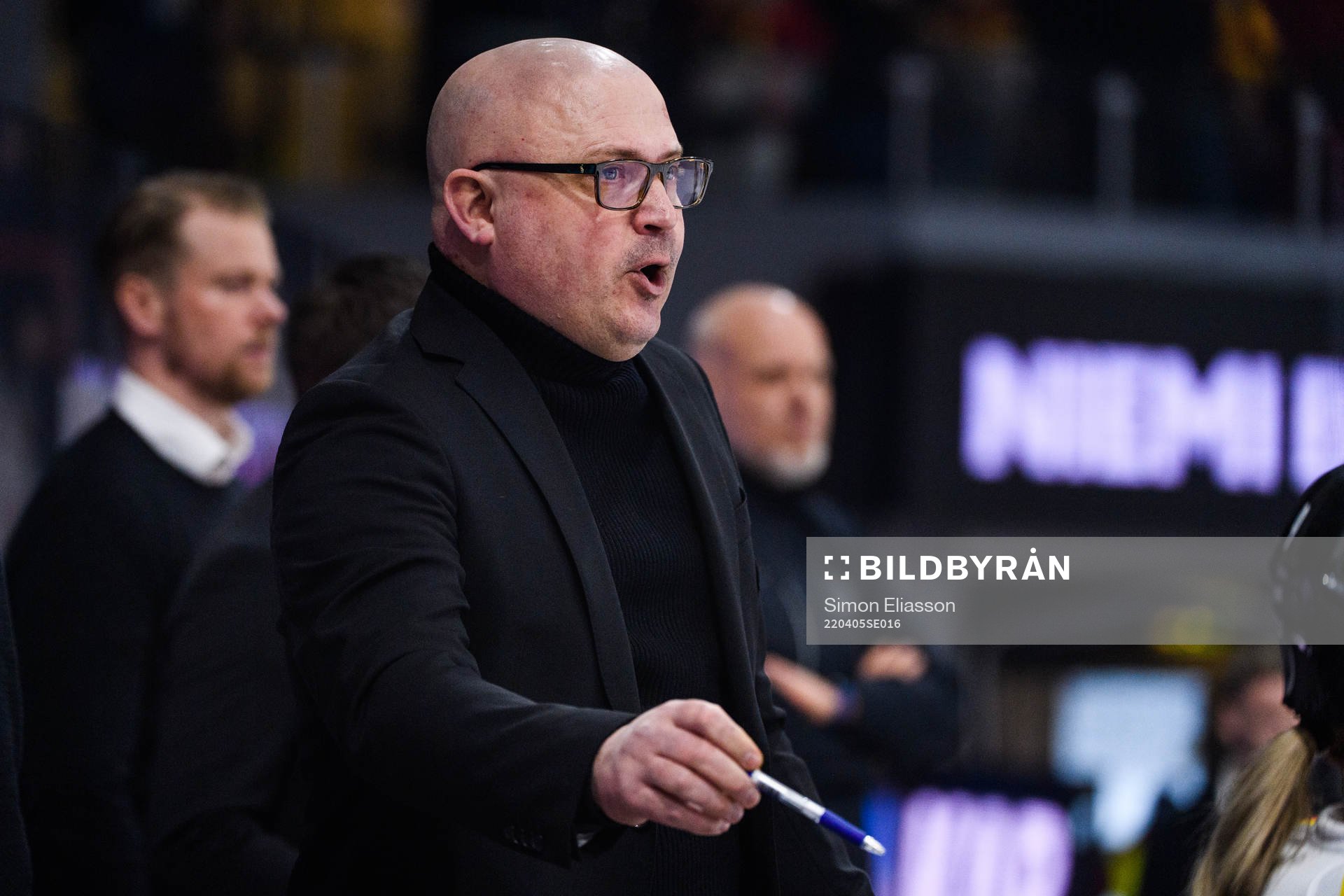 Brynäs tränare Henrik Glaas
