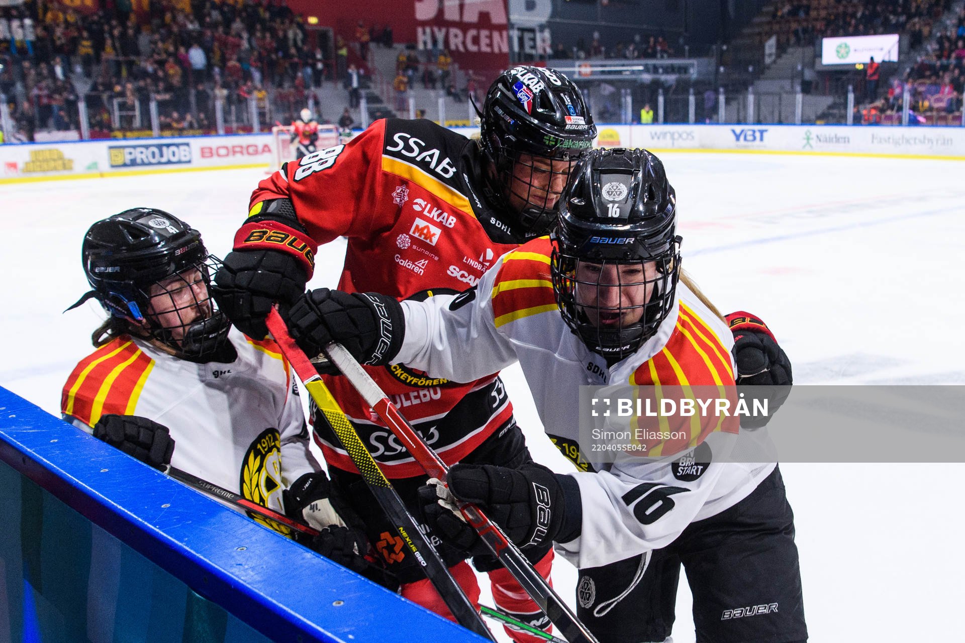 Luleås Ronja Savolainen och Brynäs Katerina Mrazova