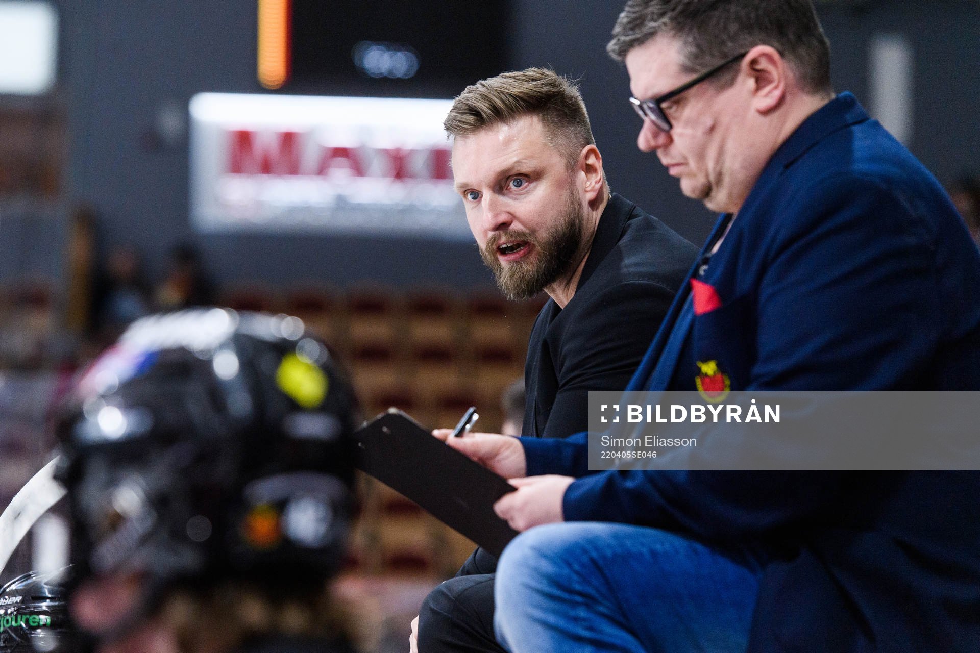 Luleås tränare Mikael Forsberg