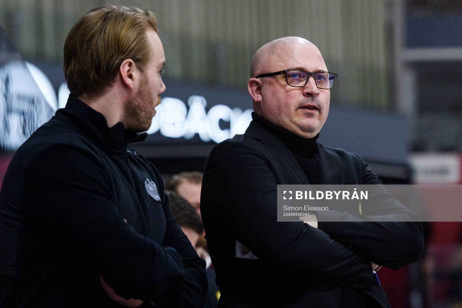 Brynäs tränare Henrik Glaas