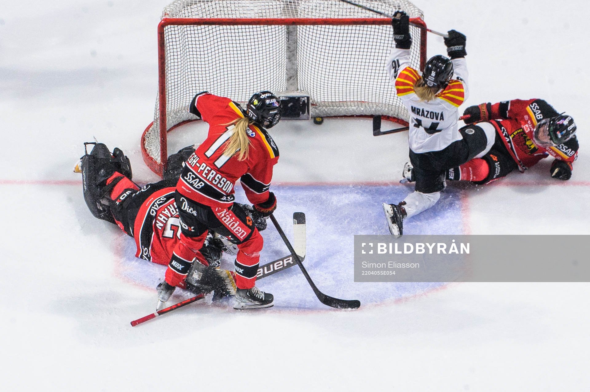 Brynäs Katerina Mrazova sätter 1-6