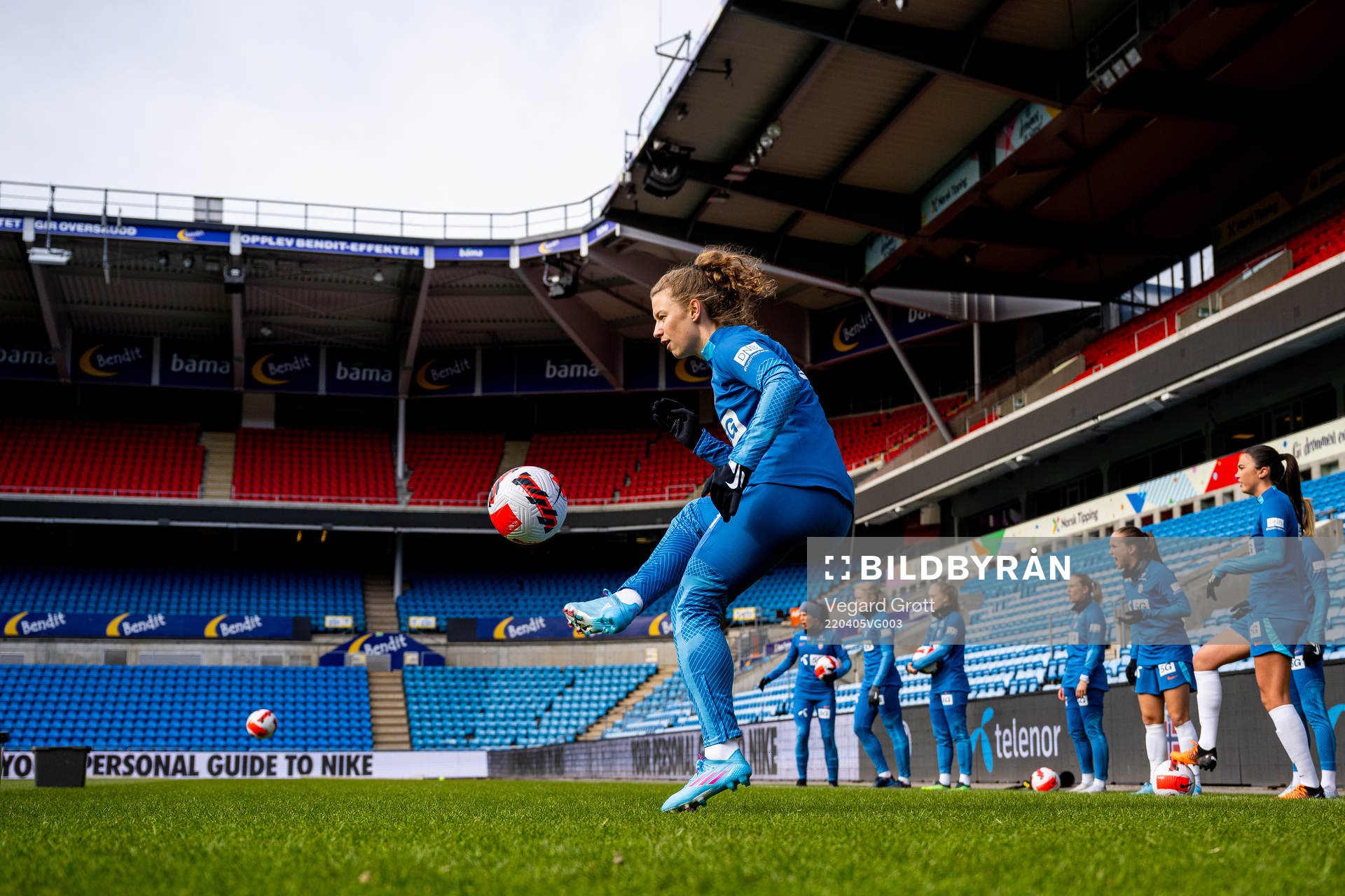 Synne Skinnes Hansen of the Norwegian women's national
