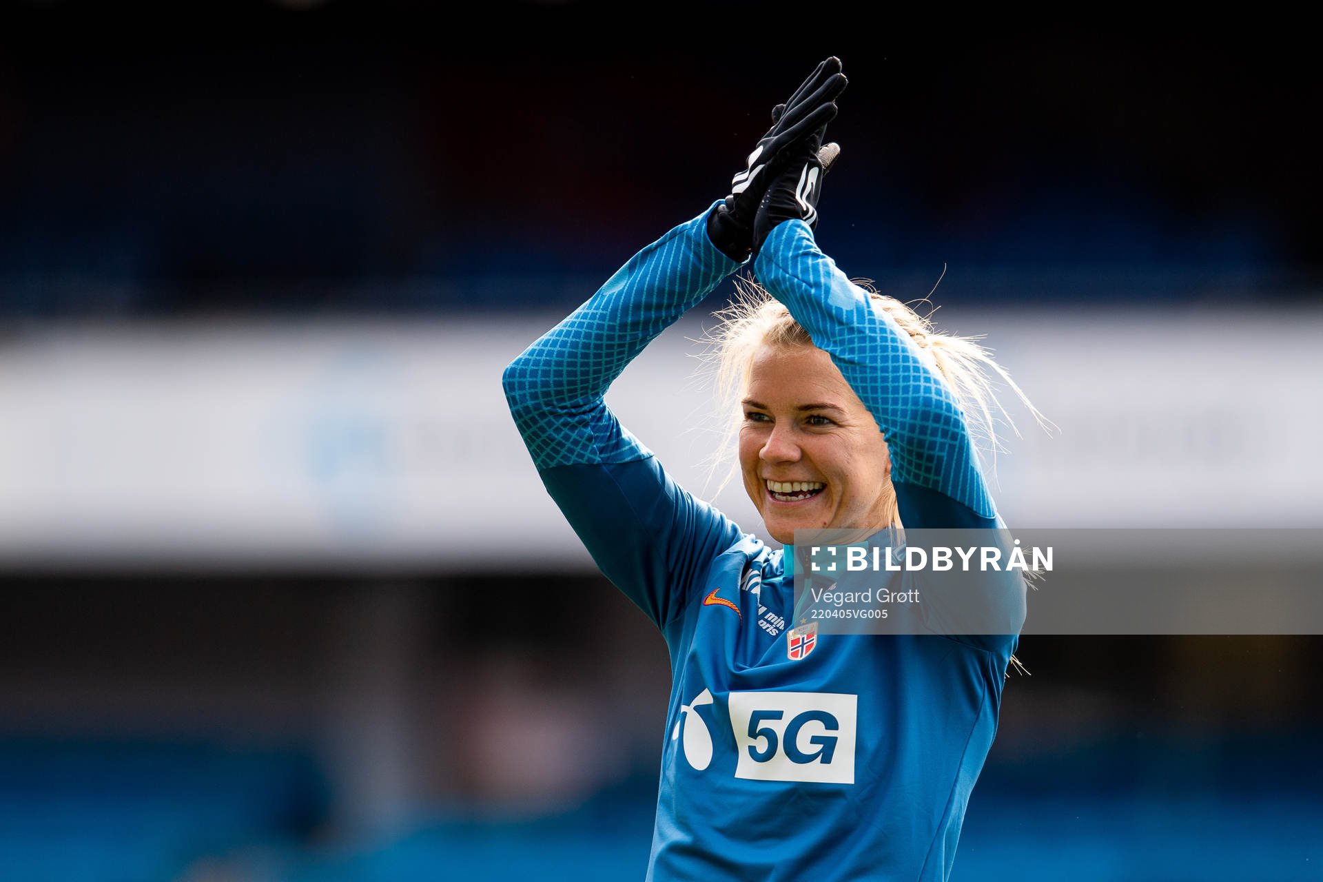 Ada Hegerberg of the Norwegian women's national football