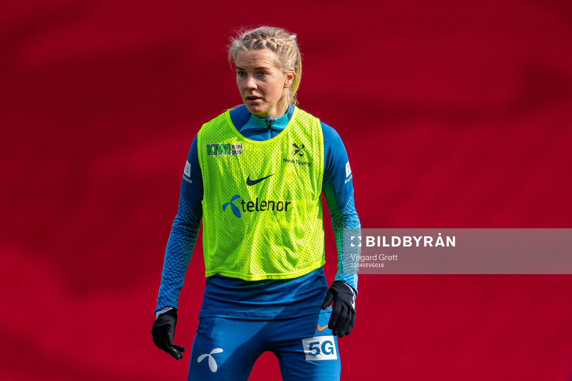 Ada Hegerberg of the Norwegian women's national football