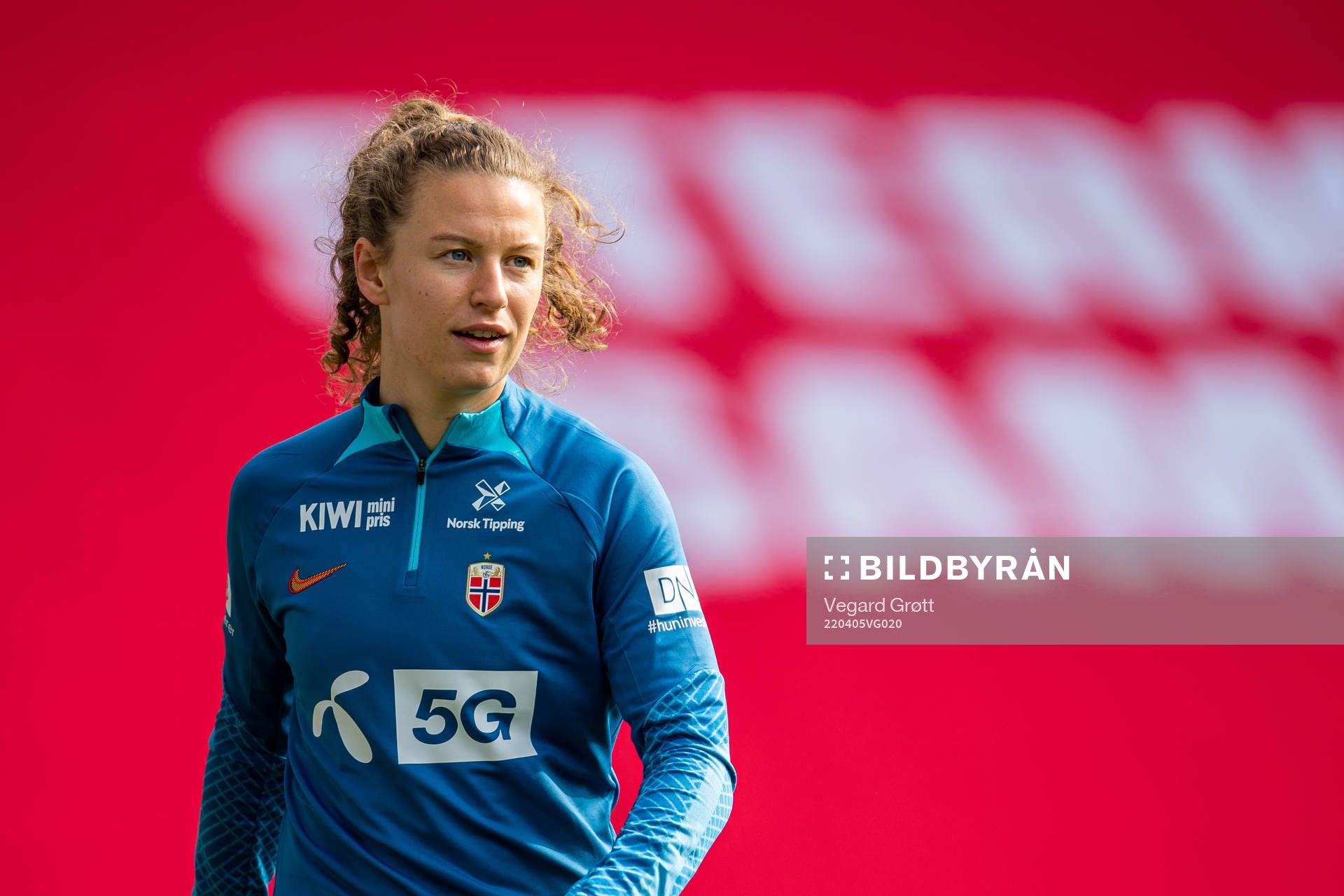 Synne Skinnes Hansen of the Norwegian women's national