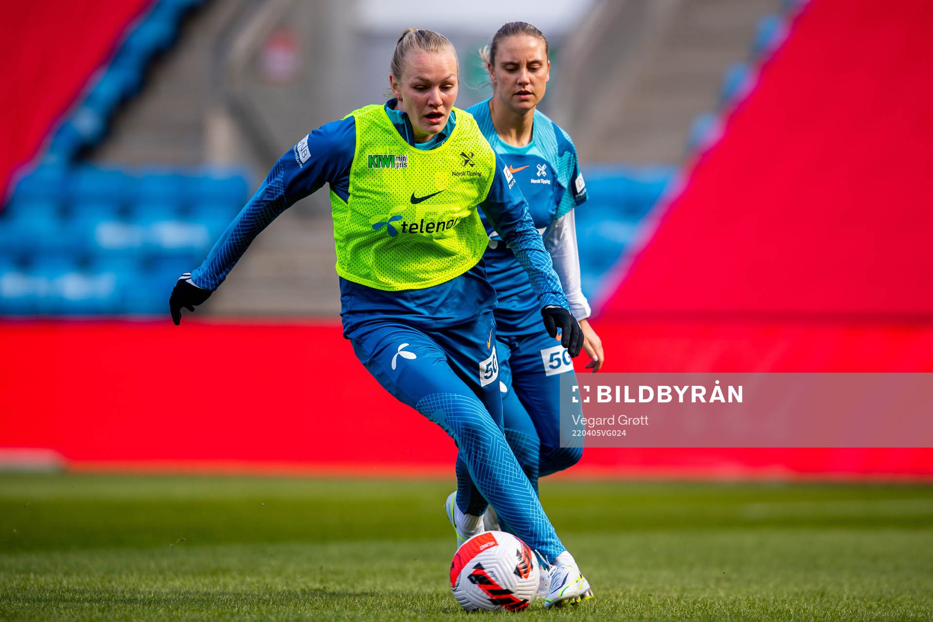 Frida Maanum and Lisa Fjeldstad Naalsund of the Norwegian