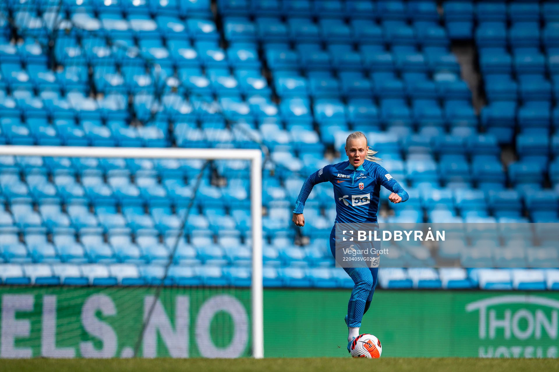 Karina Sævik of the Norwegian women's national football