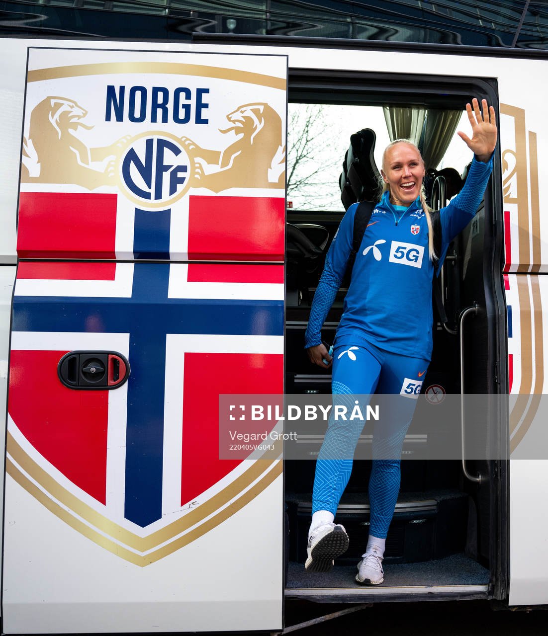Maria Thorisdottir of the Norwegian women's national