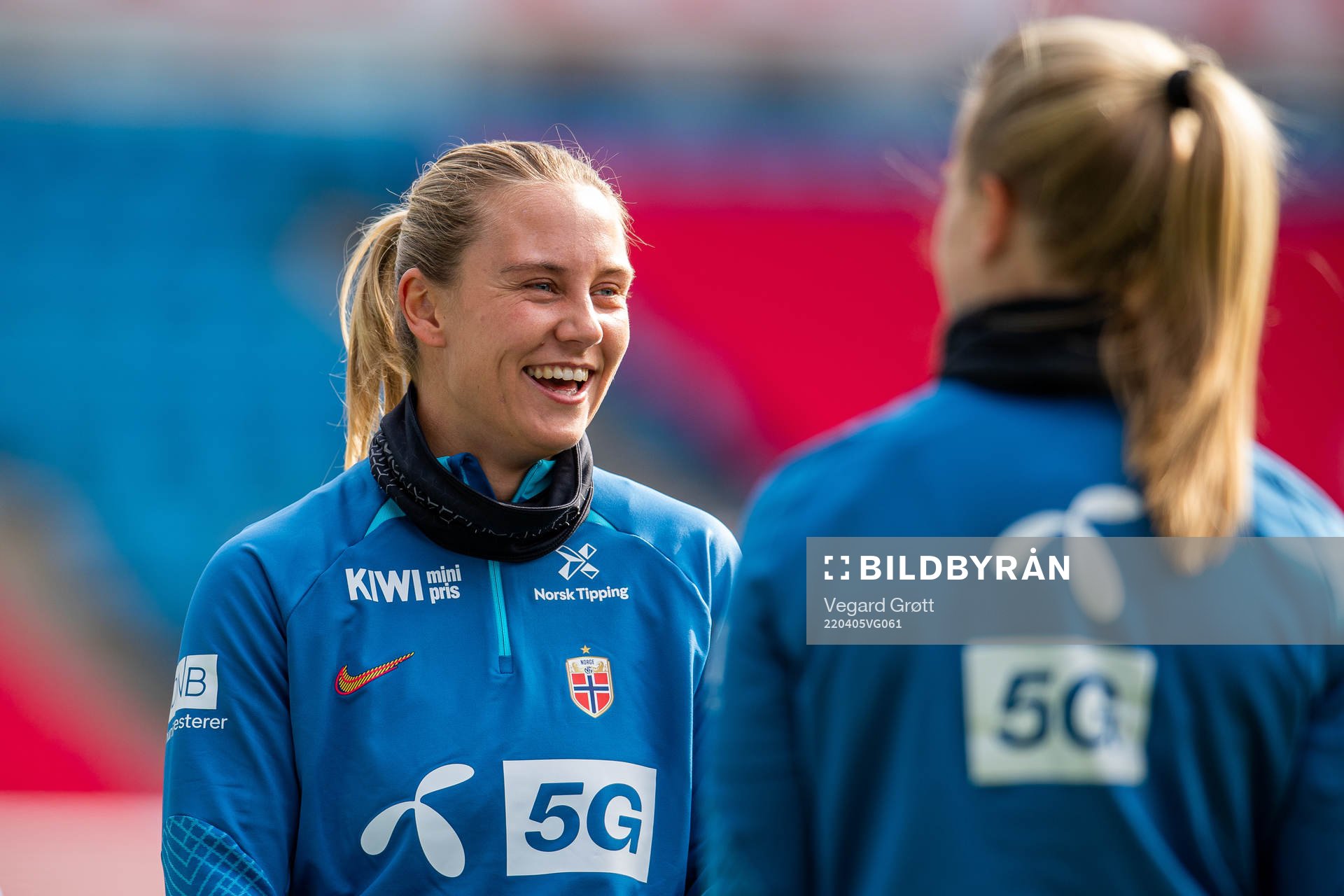 Lisa Fjeldstad Naalsund of the Norwegian women's national