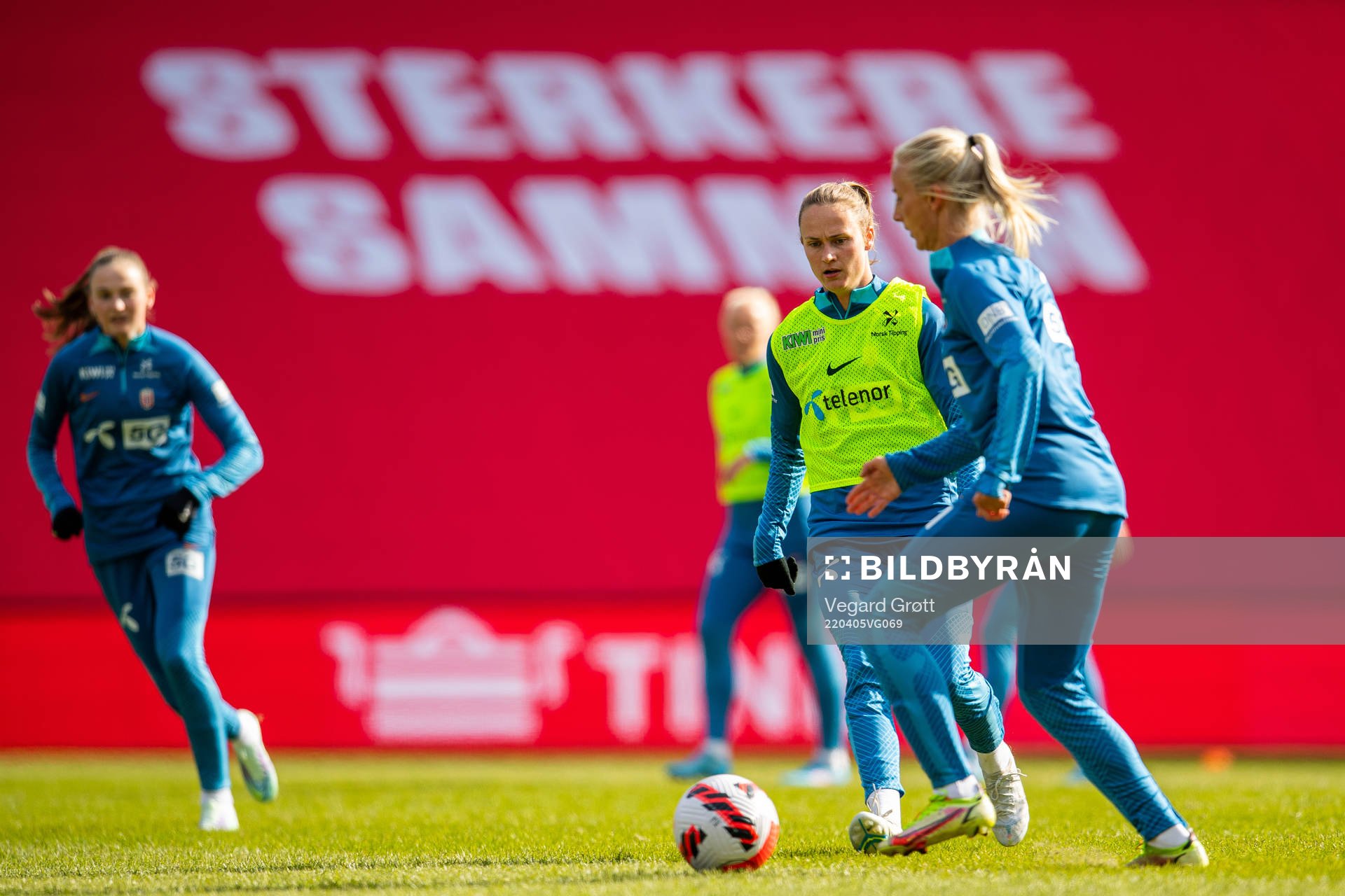 Caroline Graham Hansen of the Norwegian women's national
