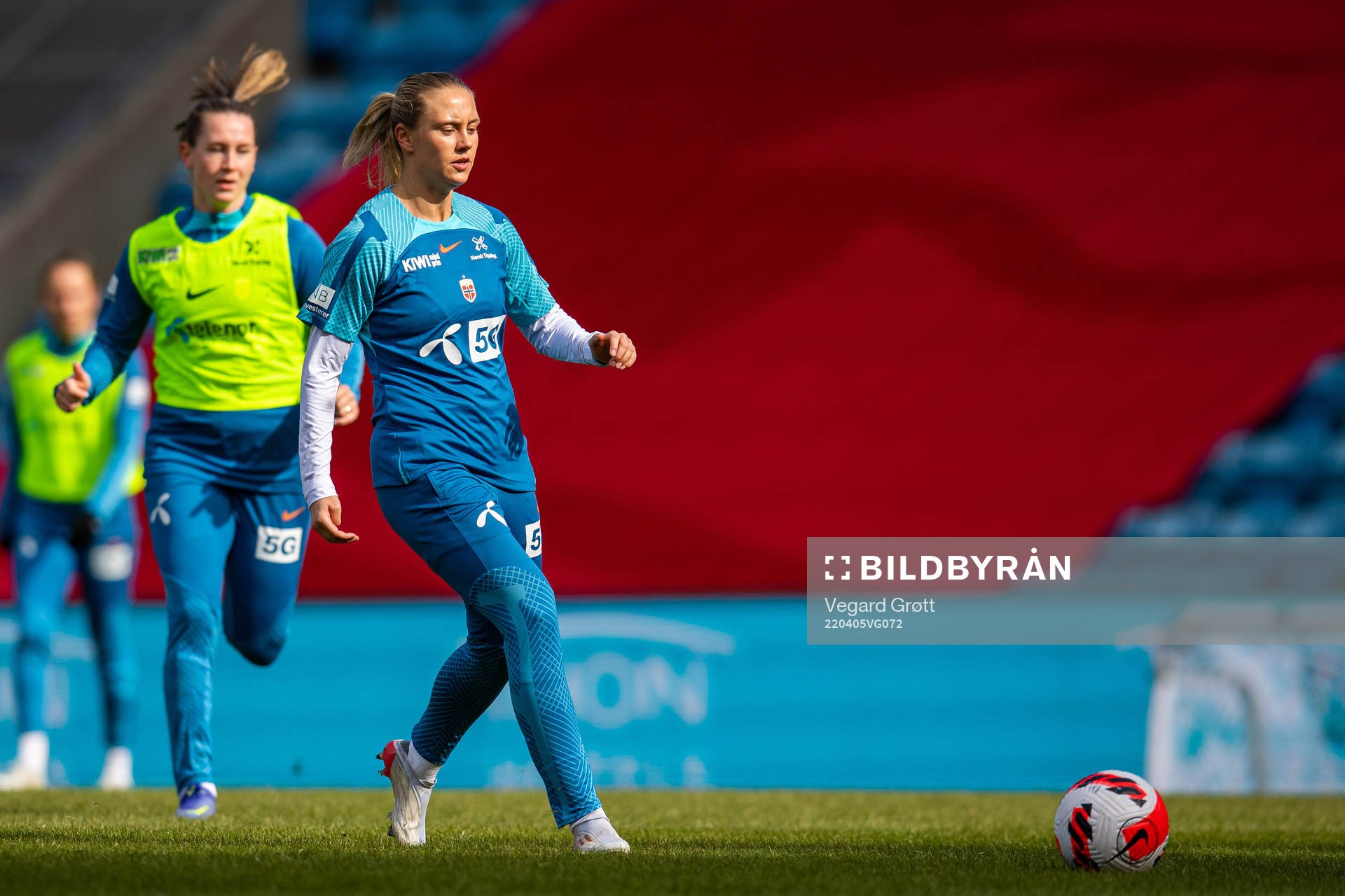 Lisa Fjeldstad Naalsund of the Norwegian women's national