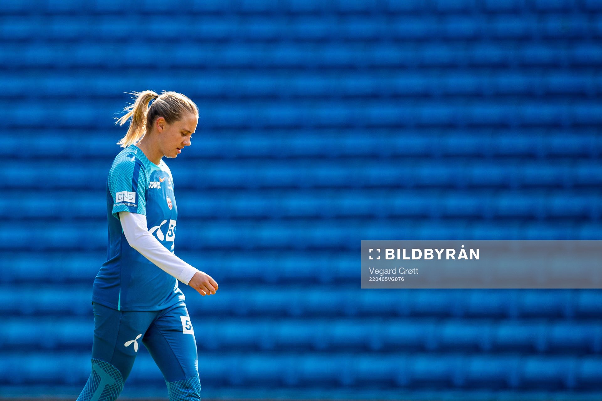 Lisa Fjeldstad Naalsund of the Norwegian women's national