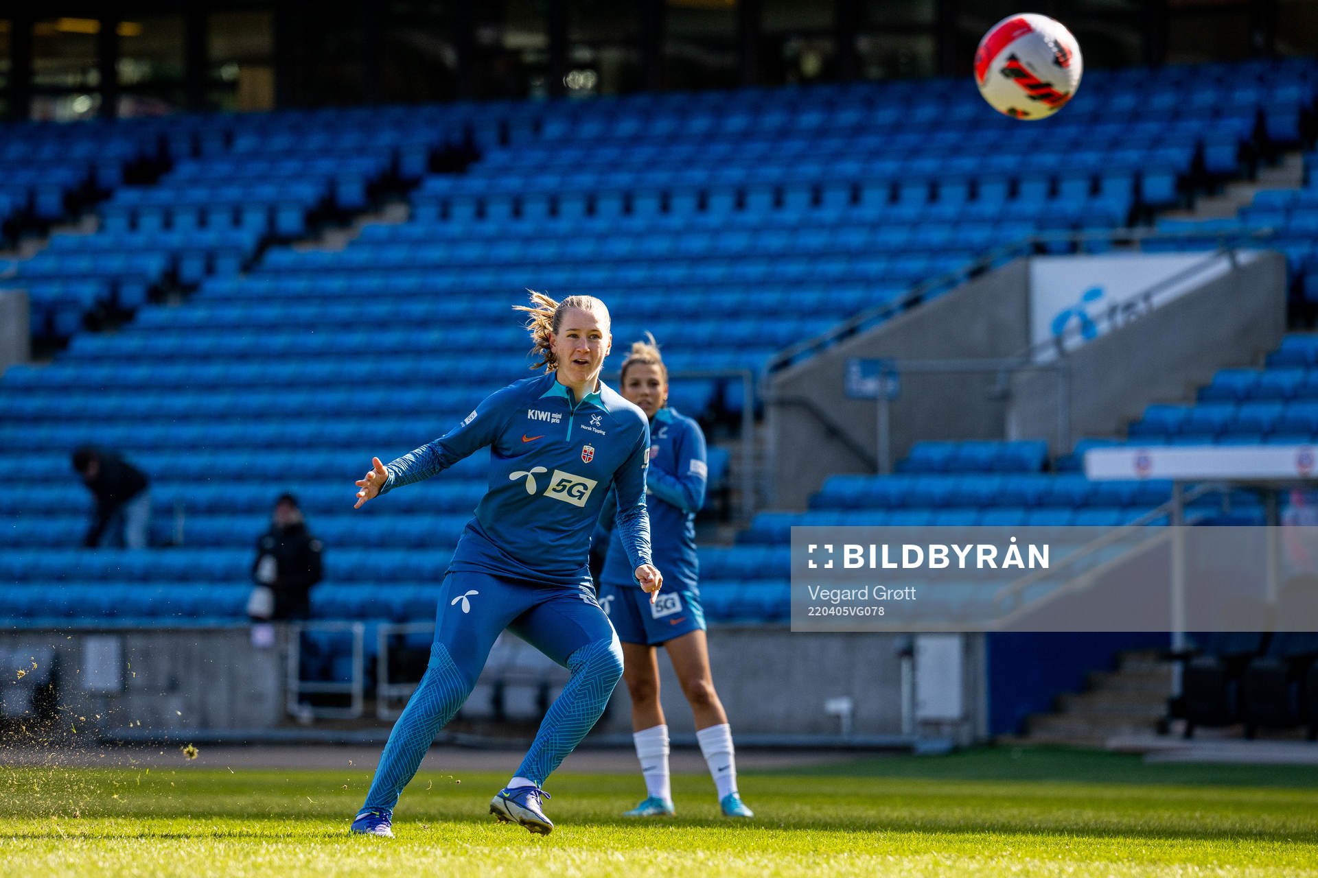 Elisabeth Terland of the Norwegian women's national