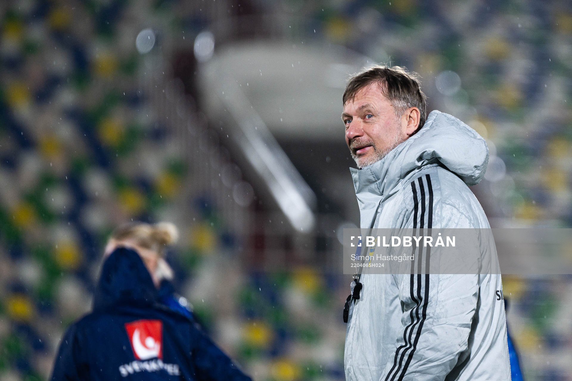 Peter Gerhardsson, head coach of the Swedish women's