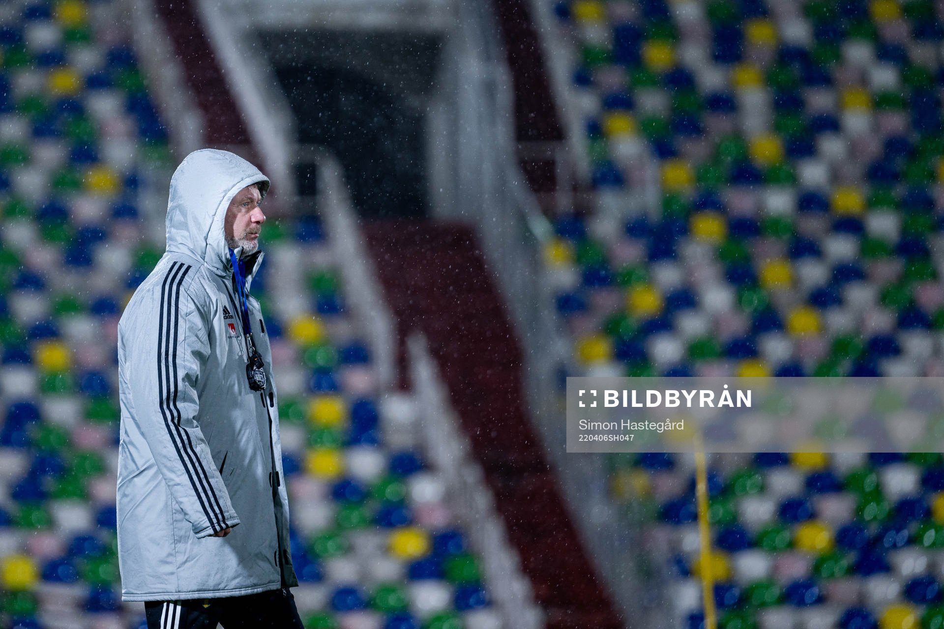 Peter Gerhardsson, head coach of the Swedish women's