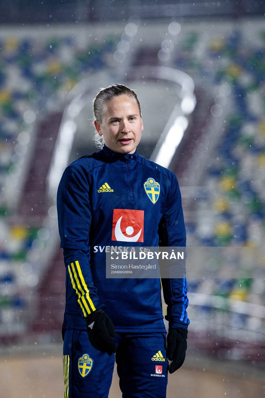 Filippa Curmark of the Swedish women's national football