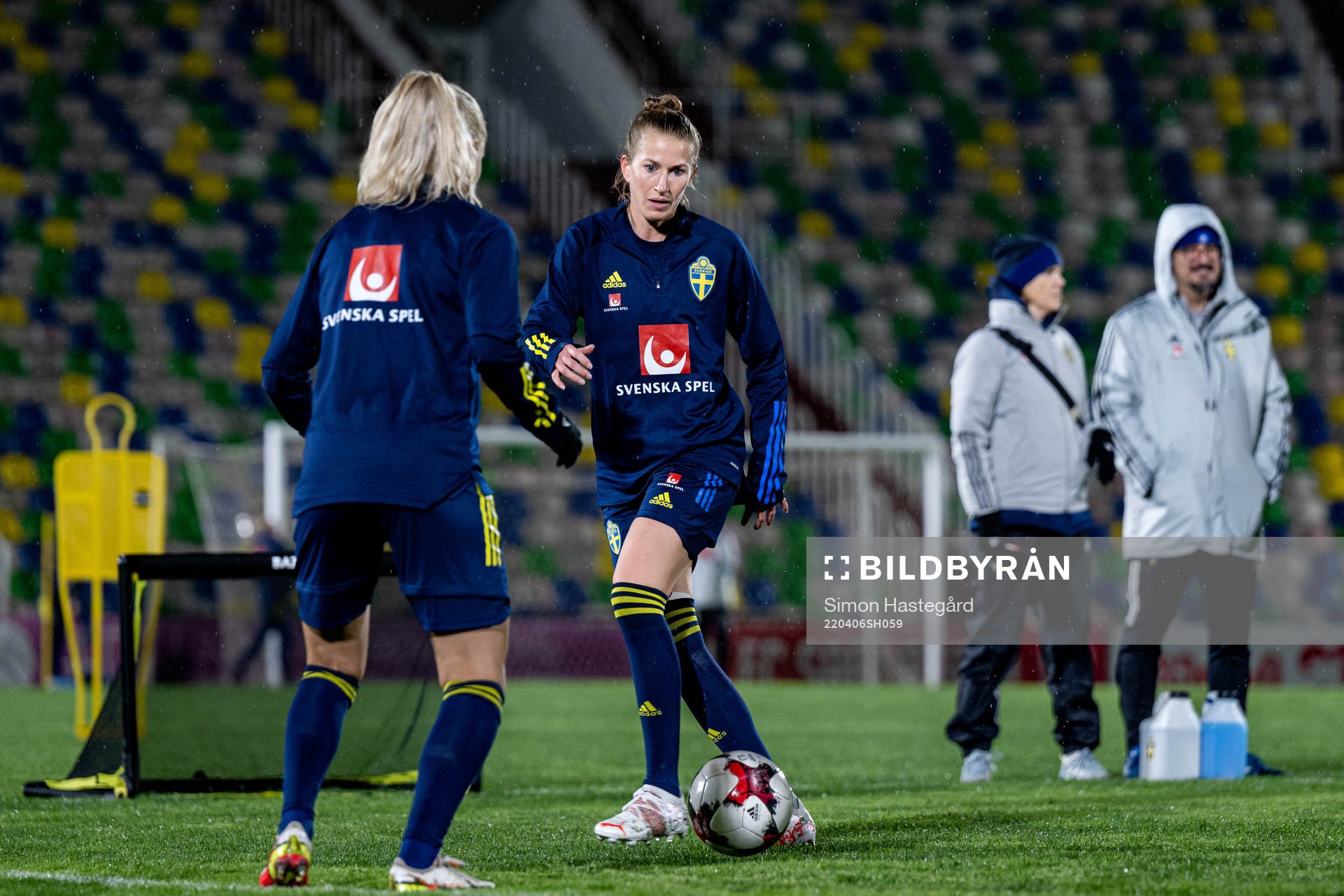 Emma Berglund of the Swedish women's national football team