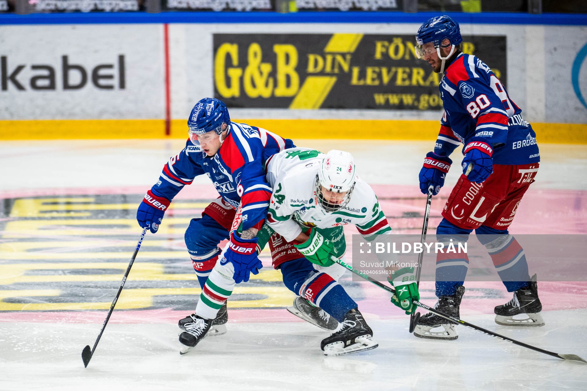 Oskarshamns Emil Martinsen Lilleberg och Rögles Marco