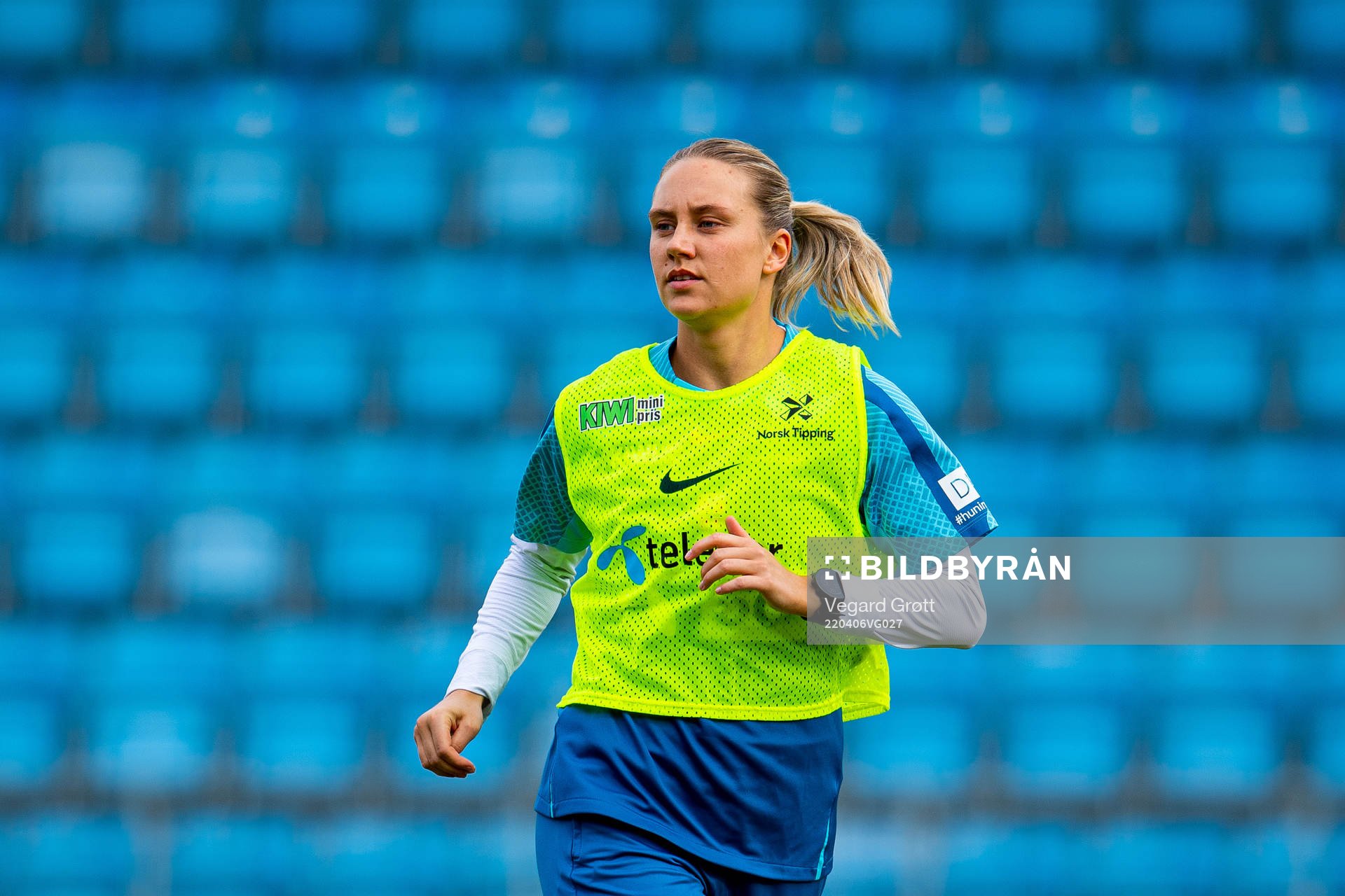 Lisa Fjeldstad Naalsund of the Norwegian women's national
