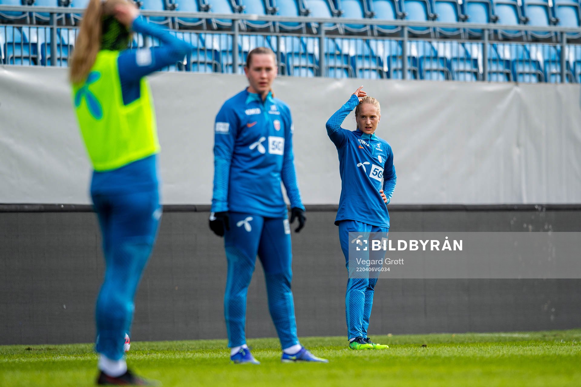 Amalie Eikeland of the Norwegian women's national football