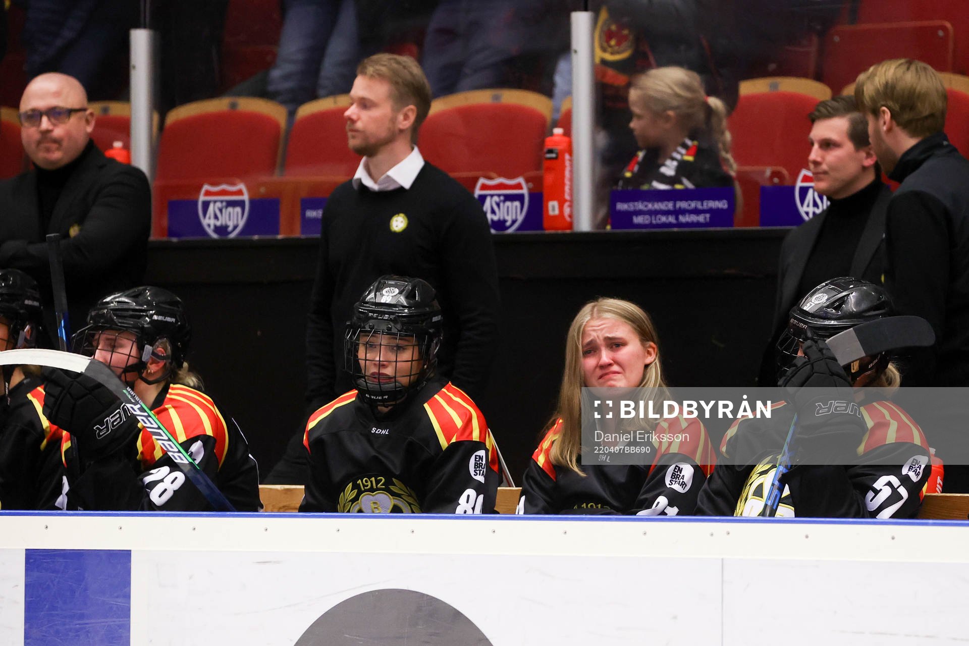 Brynäs spelare deppar