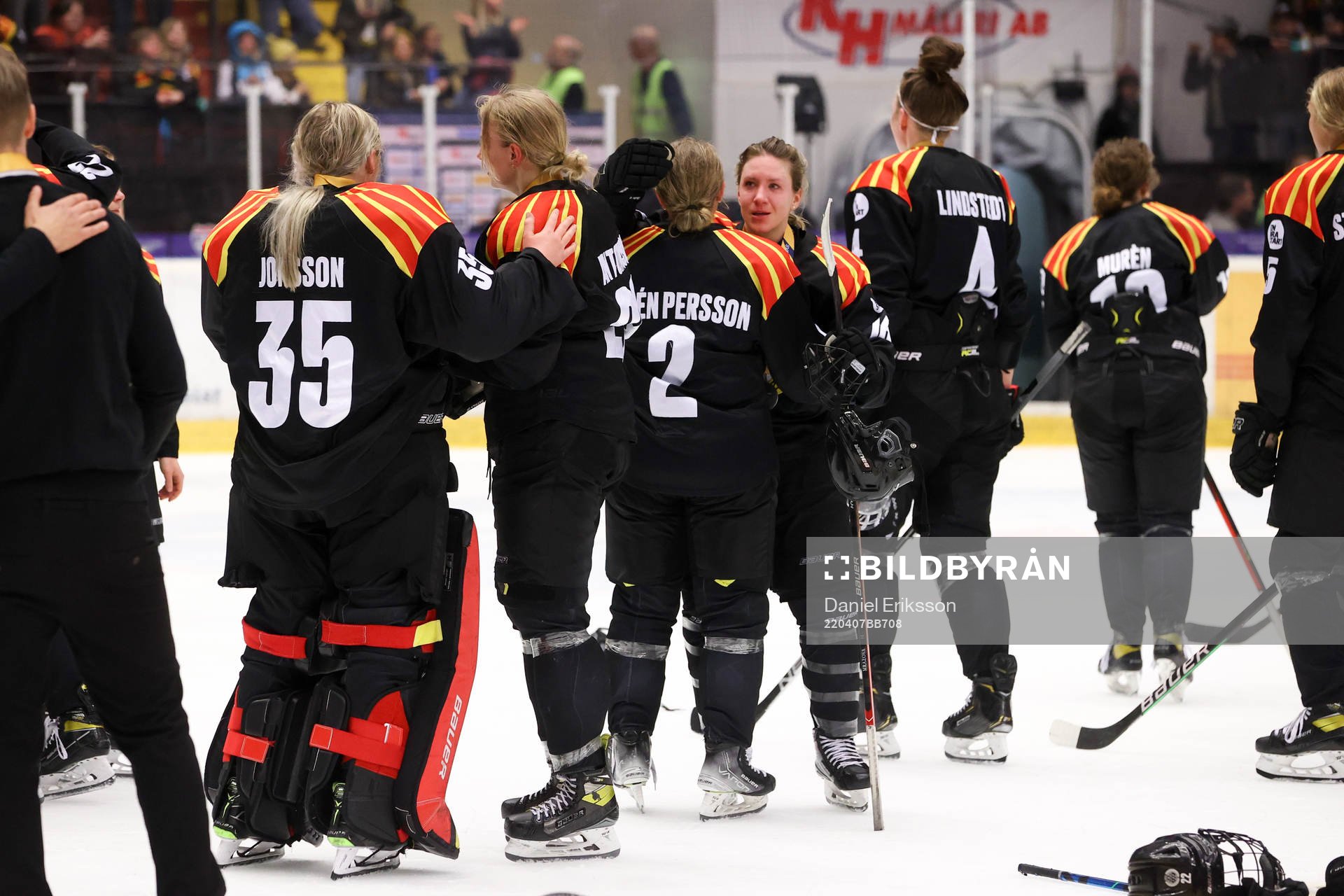 Brynäs spelare deppar