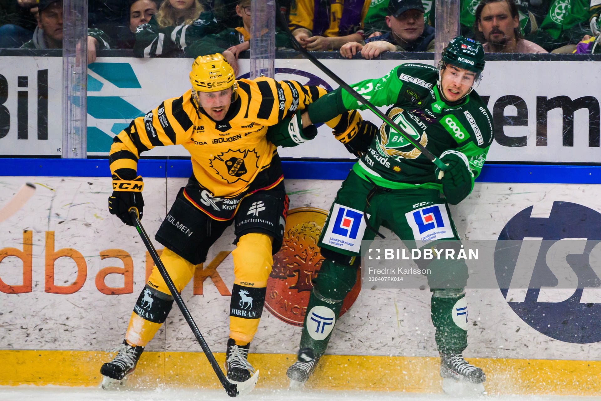 Skellefteås Adam Mascherin och Färjestads Michael