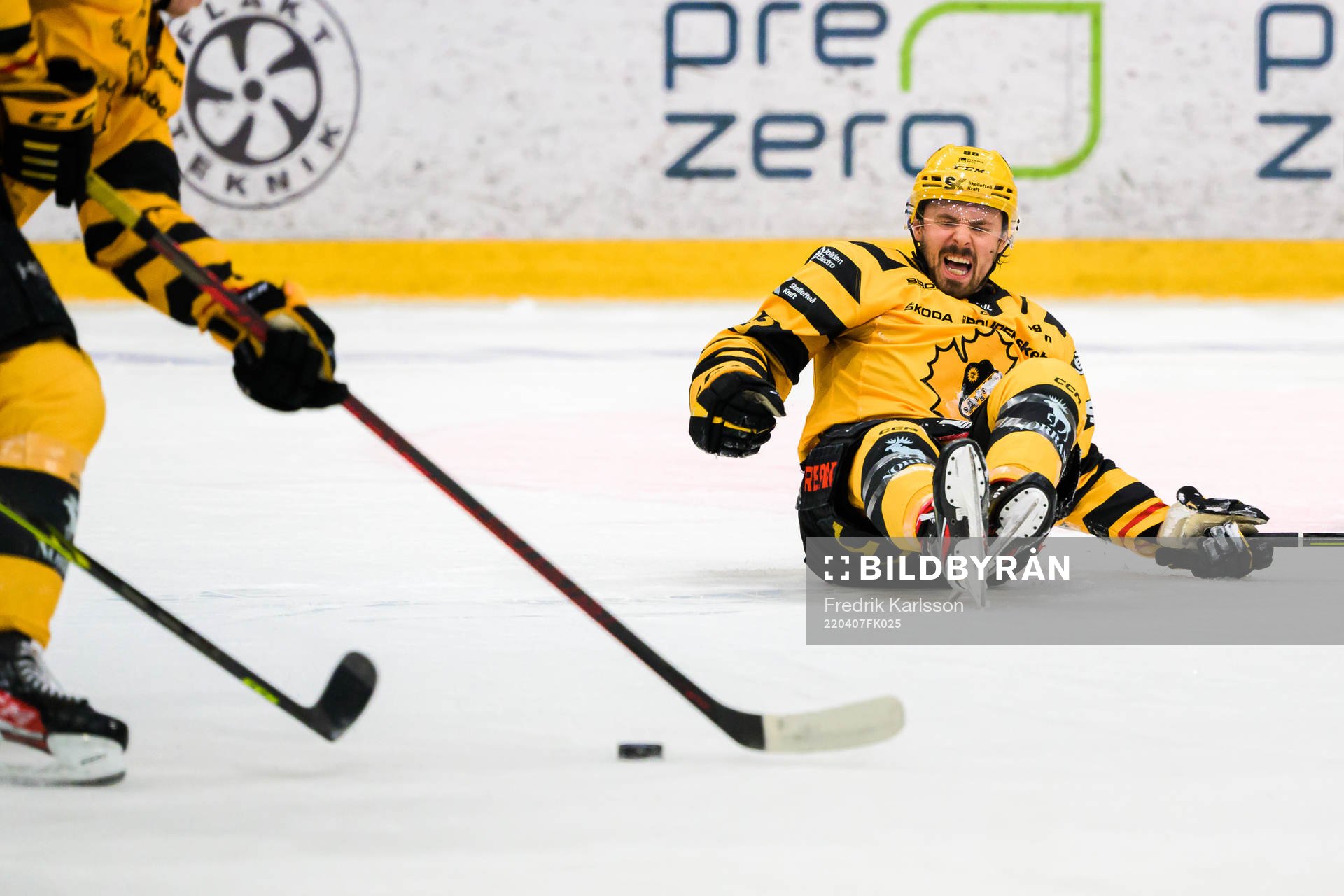 Skellefteås Jayce Hawryluk har ont