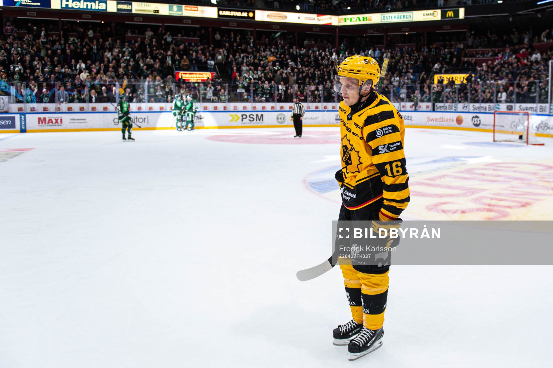 Skellefteås Linus Lindström deppar