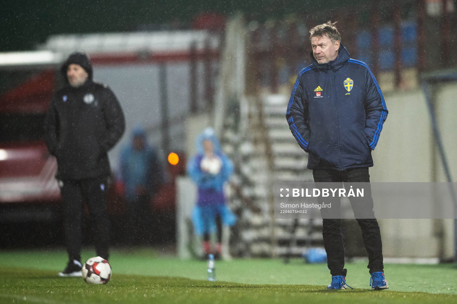 Peter Gerhardsson, head coach of Sweden