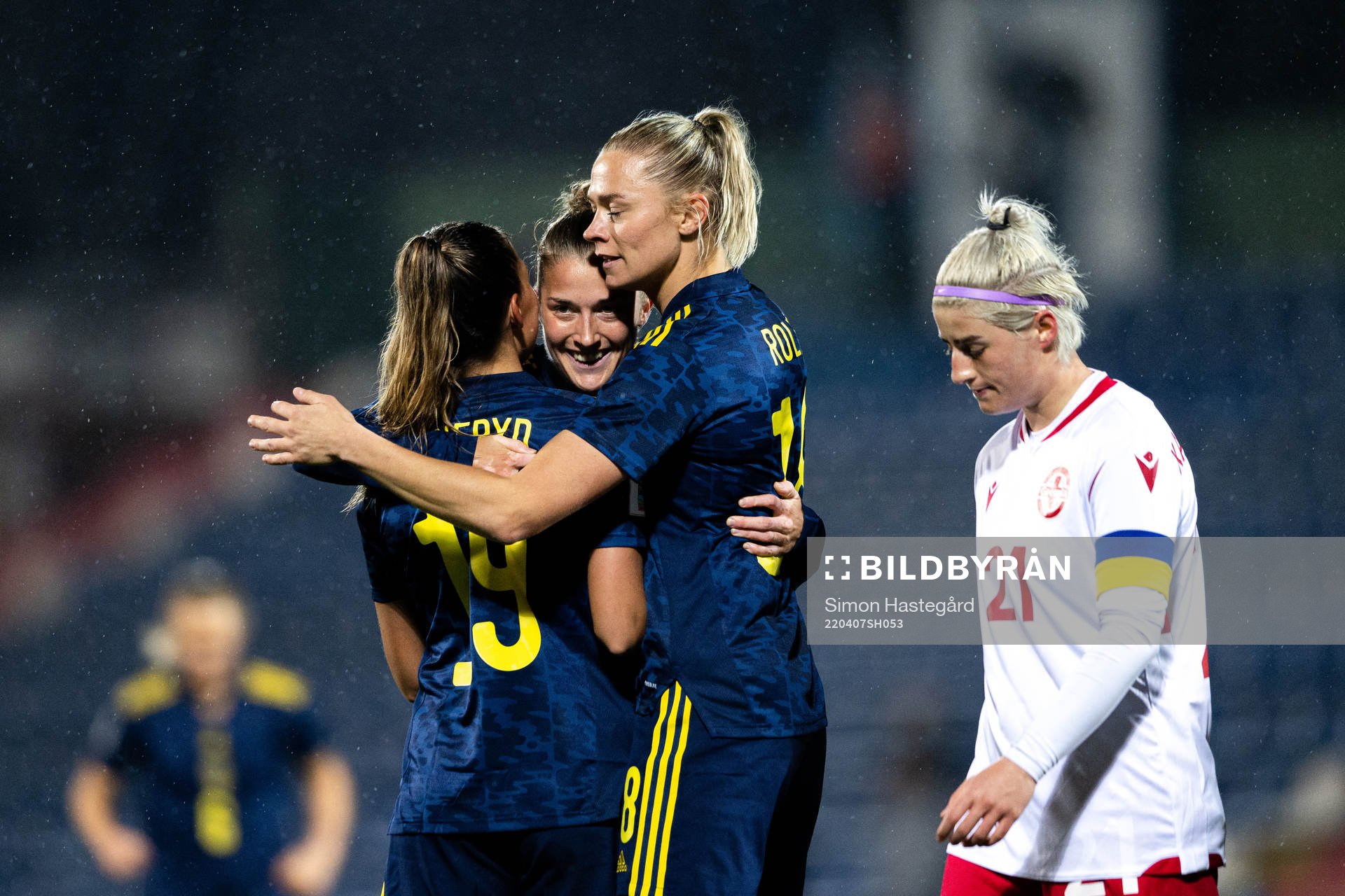 Johanna Rytting Kaneryd, Filippa Angeldahl and Fridolina