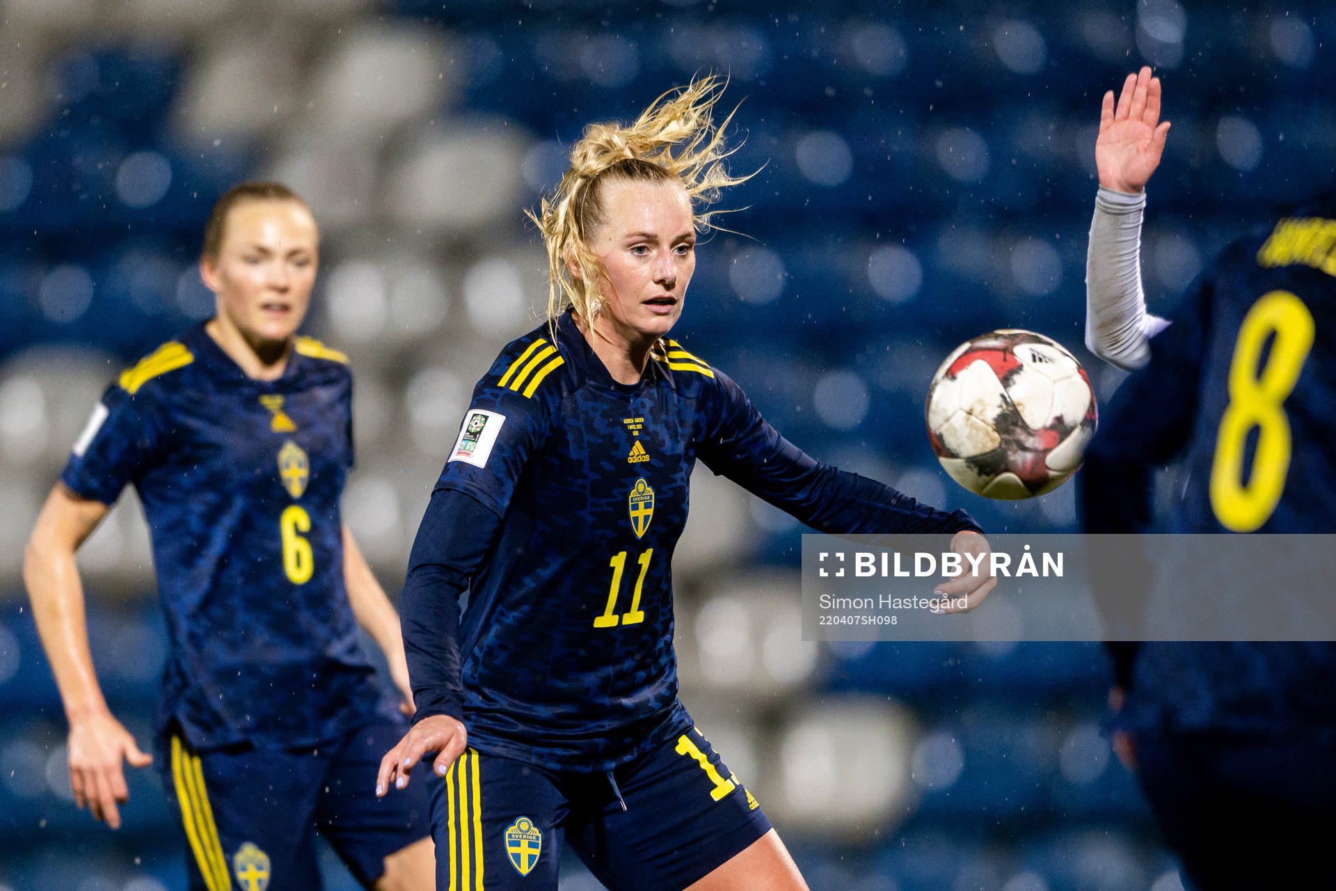 Stina Blackstenius of Sweden