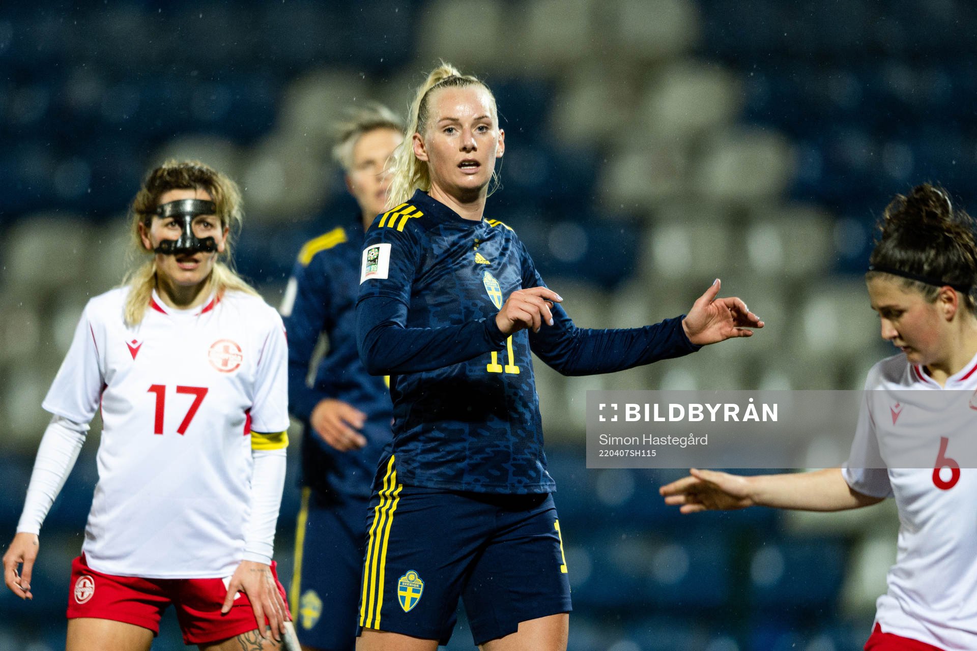Stina Blackstenius of Sweden