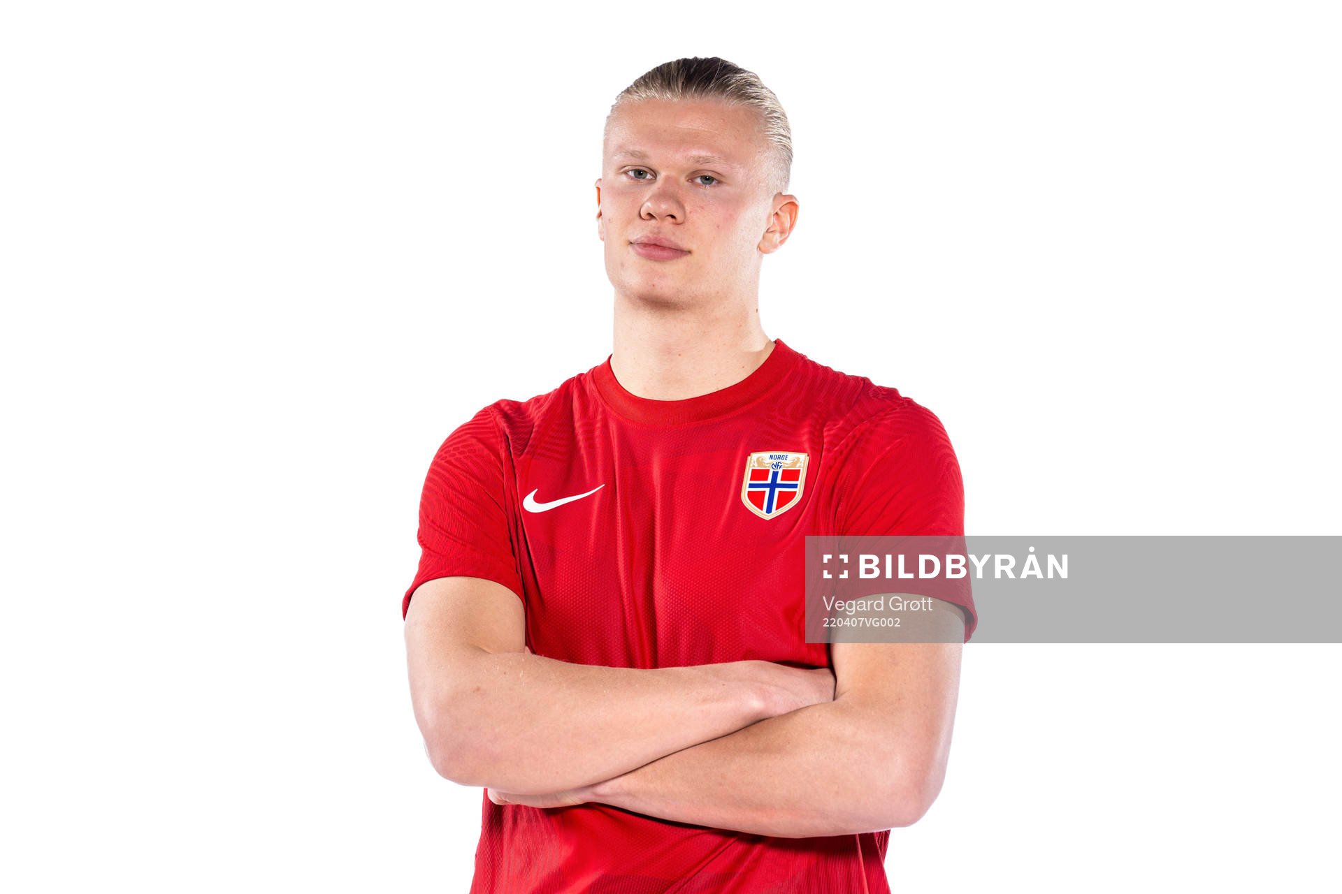 Erling Braut Haaland of the Norwegian national football