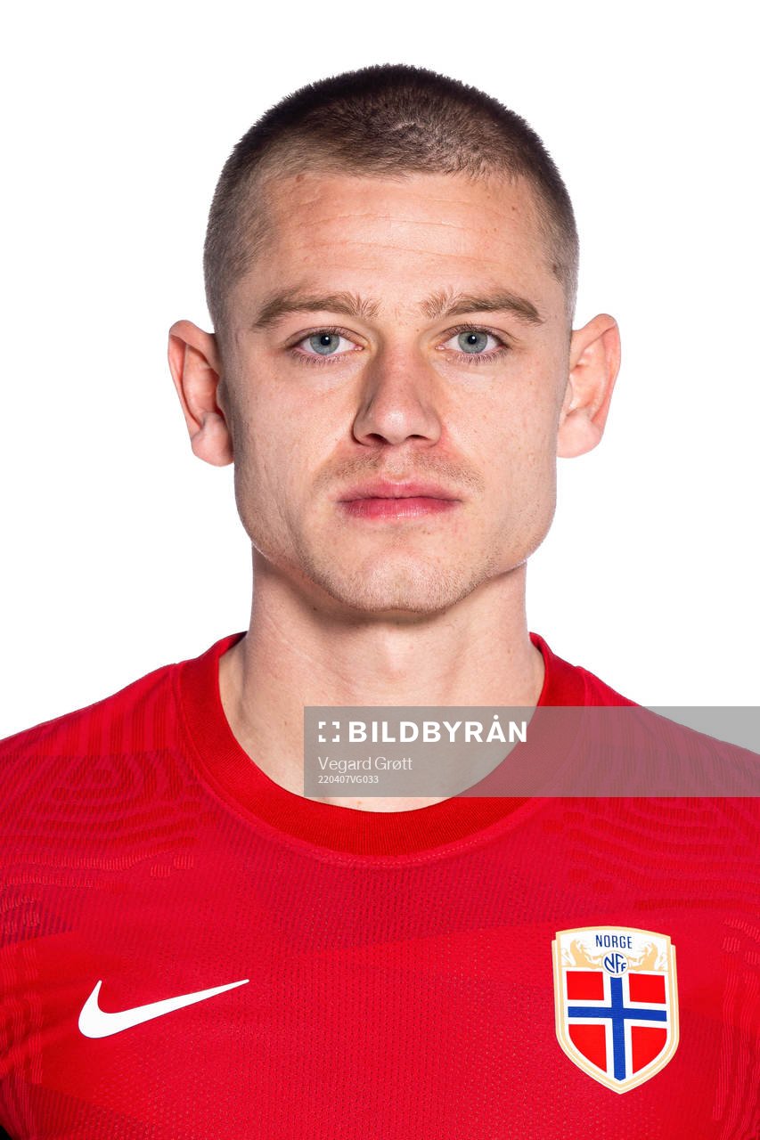 Julian Ryerson of the Norwegian national football team