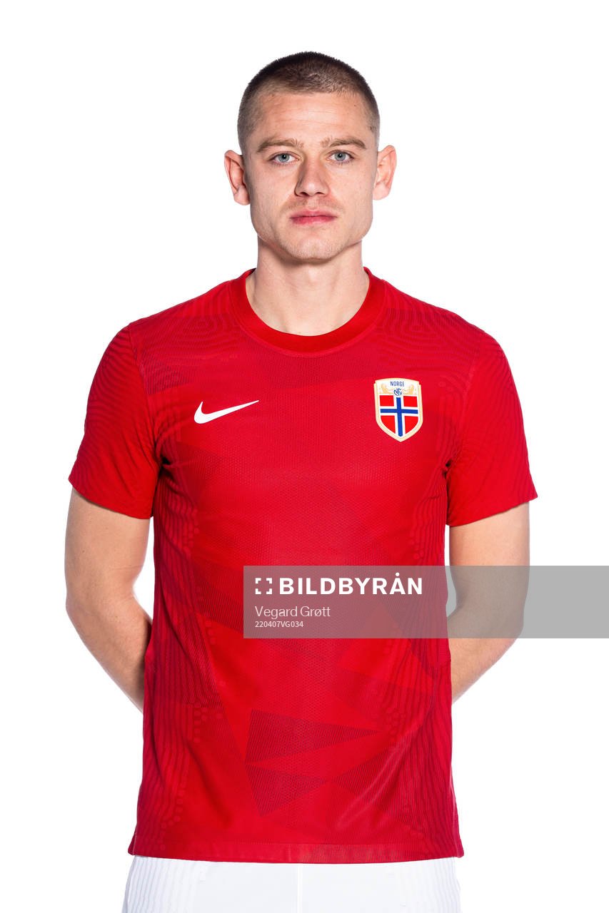 Julian Ryerson of the Norwegian national football team